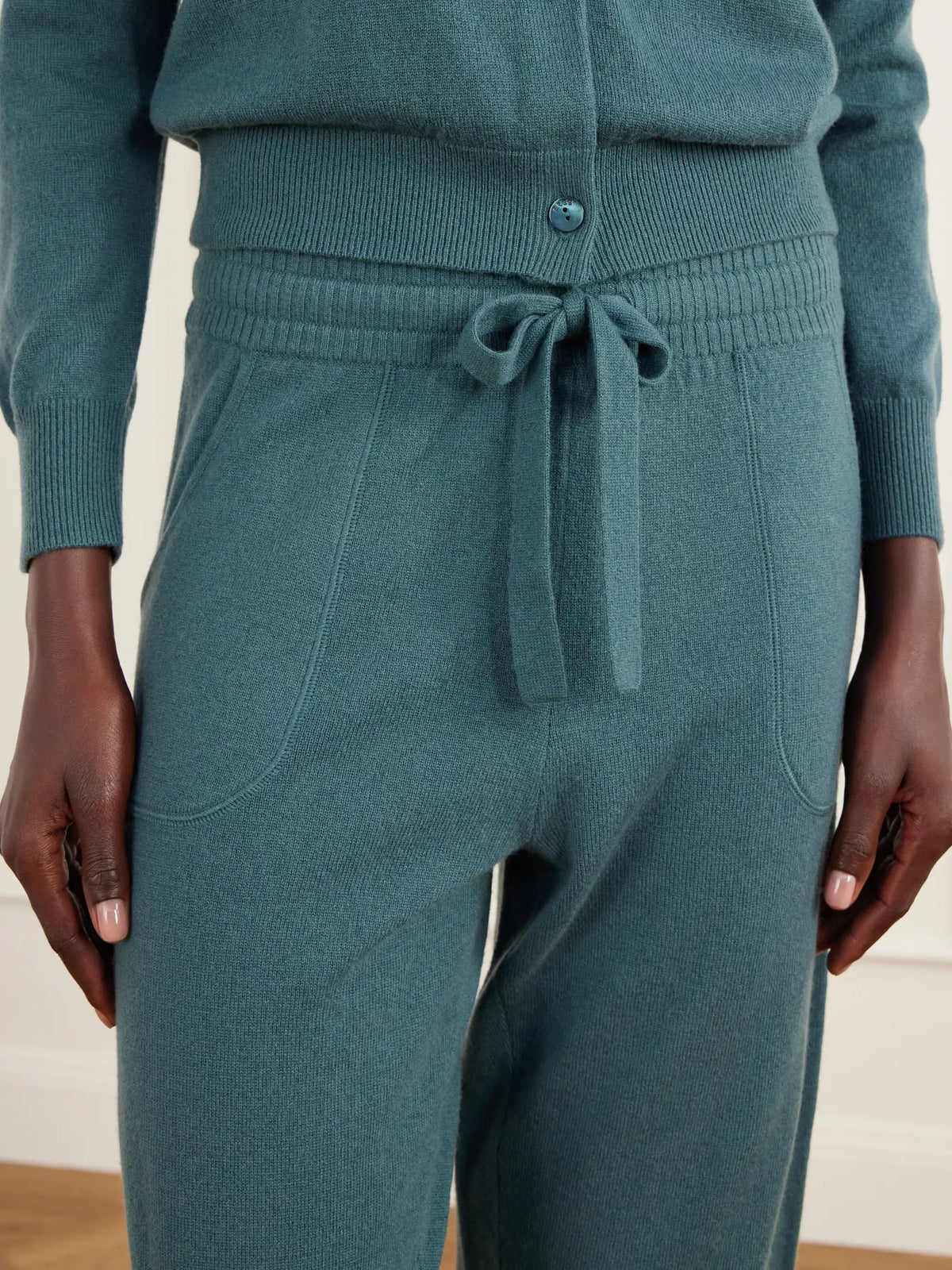 Eres Star Wool And Cashmere-blend Tapered Track Pants