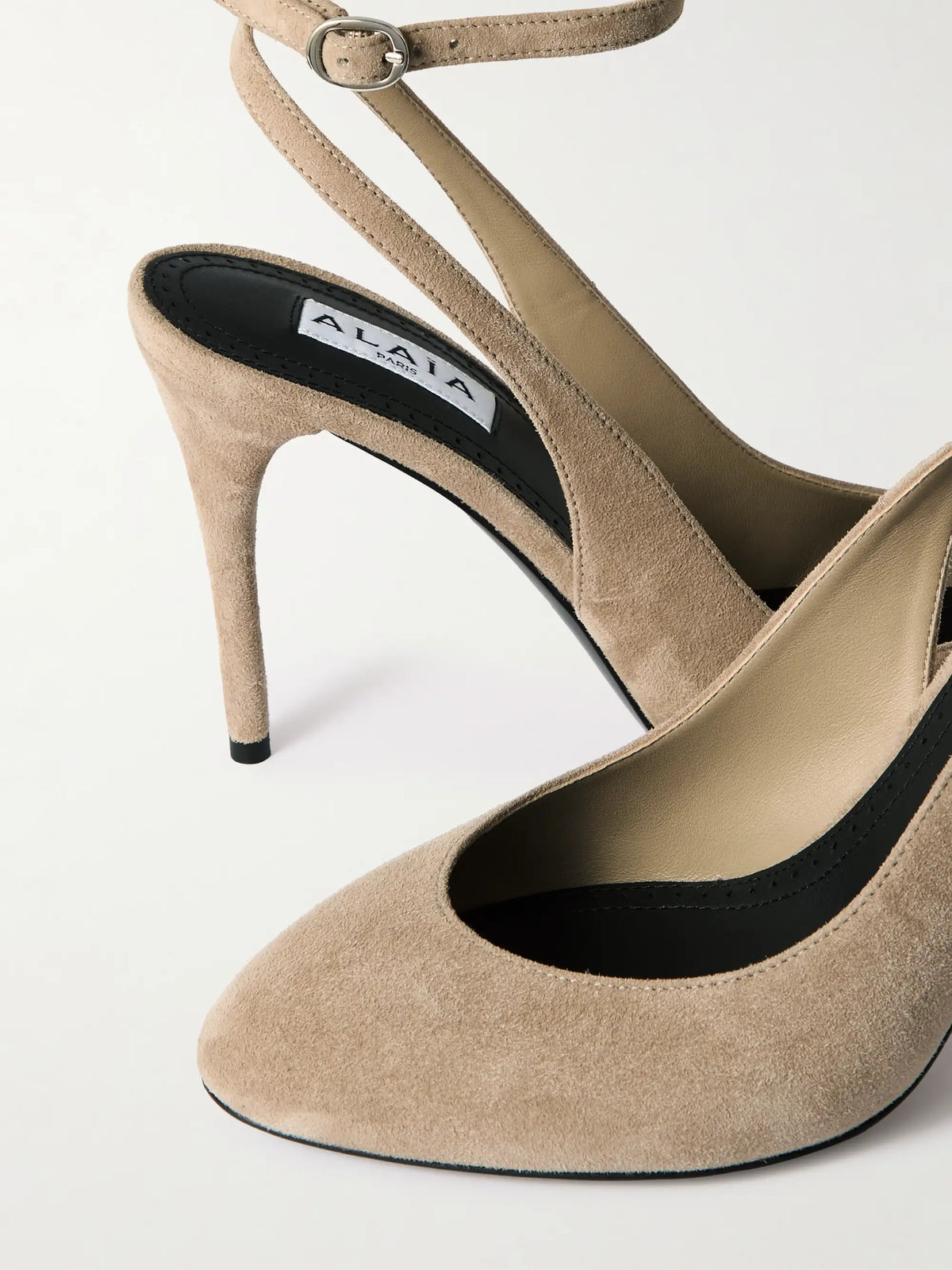 Suede Pumps