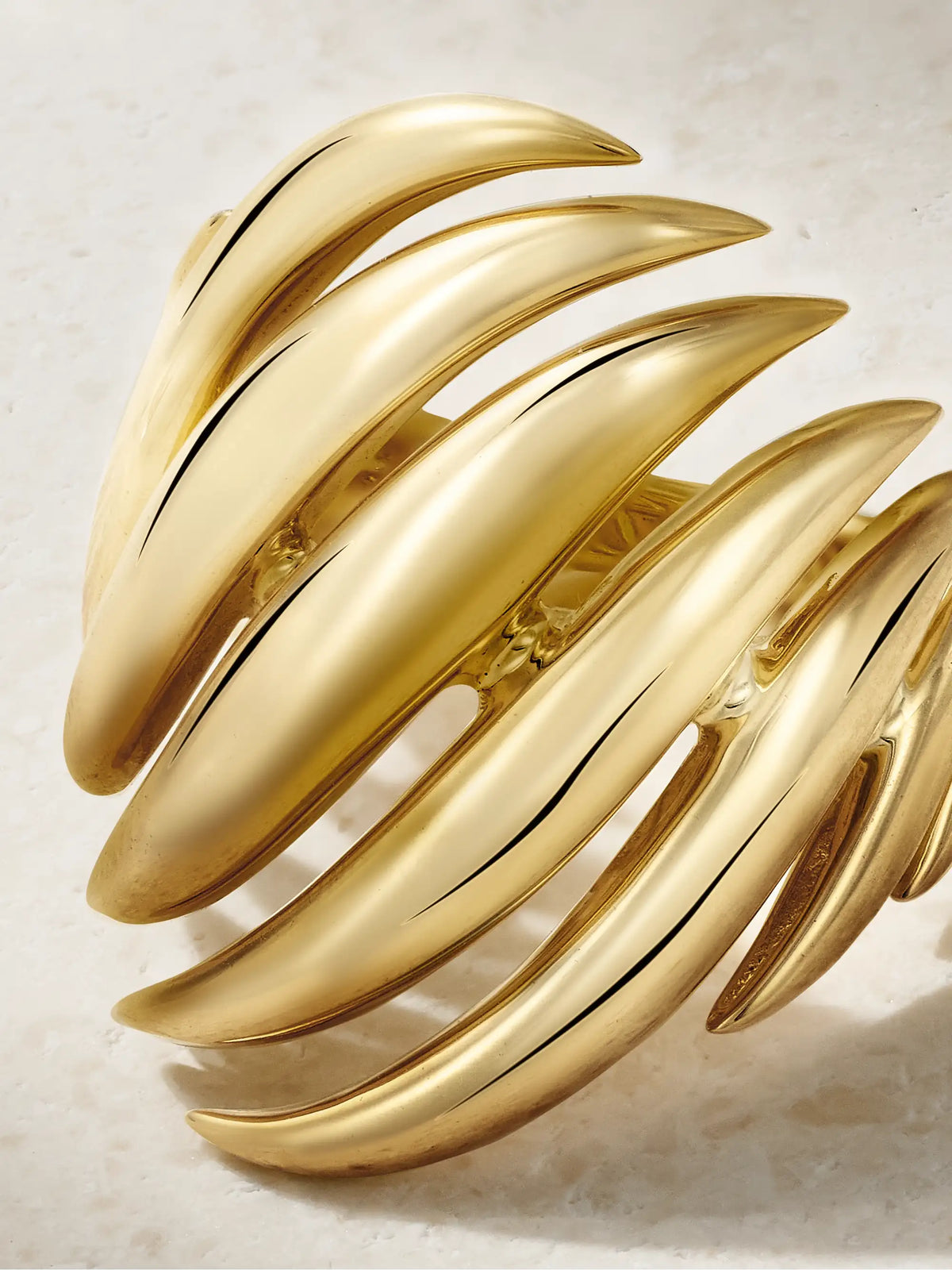 Flame Medium 18-karat Gold Ring
