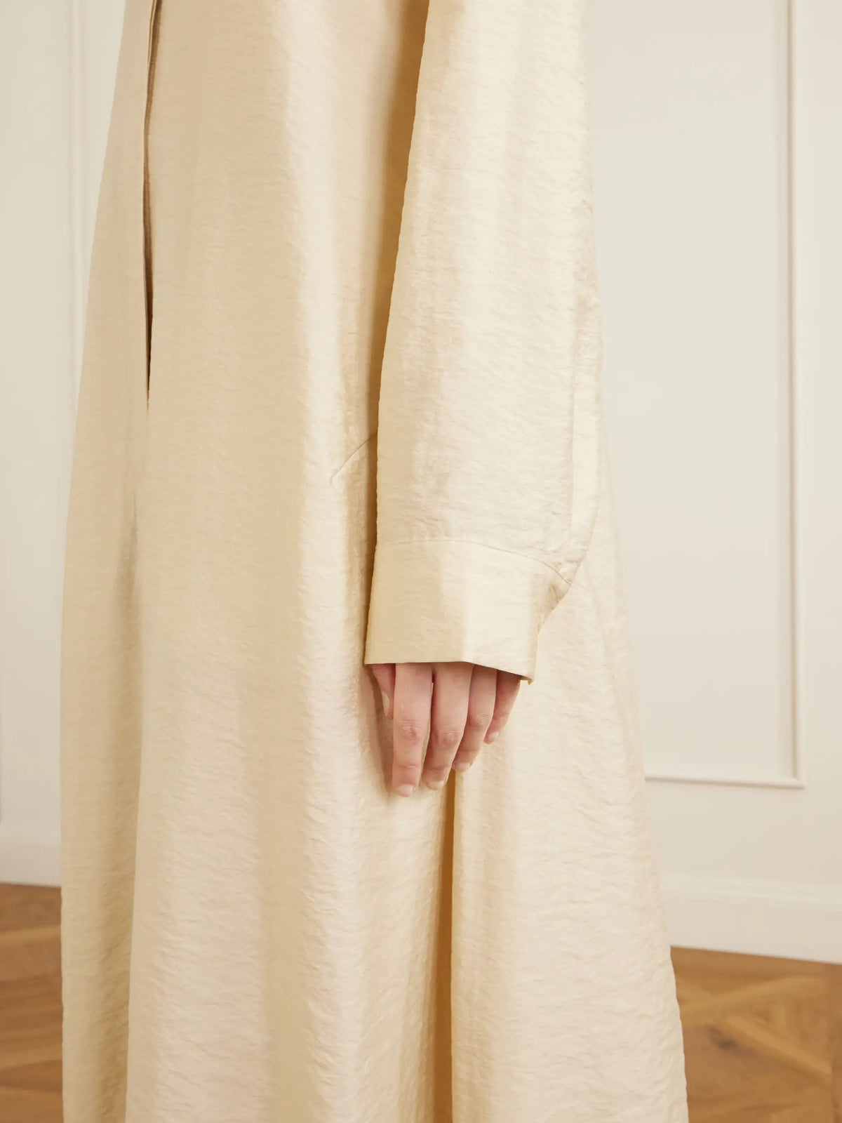 TOTEME Parachute Silk-blend Maxi Dress