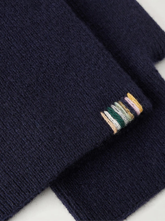 Extreme Mouffle Knitted Cashmere-blend Fingerless Gloves