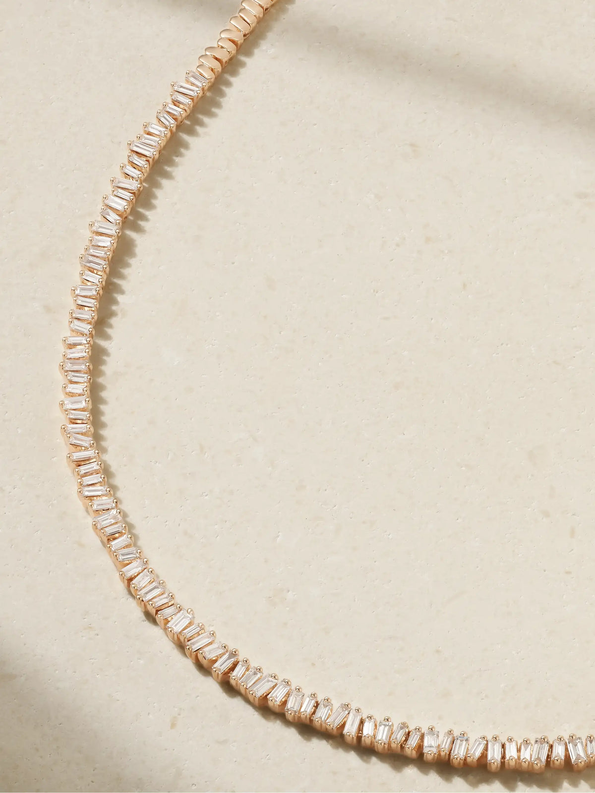 18-karat Rose Gold Diamond Necklace
