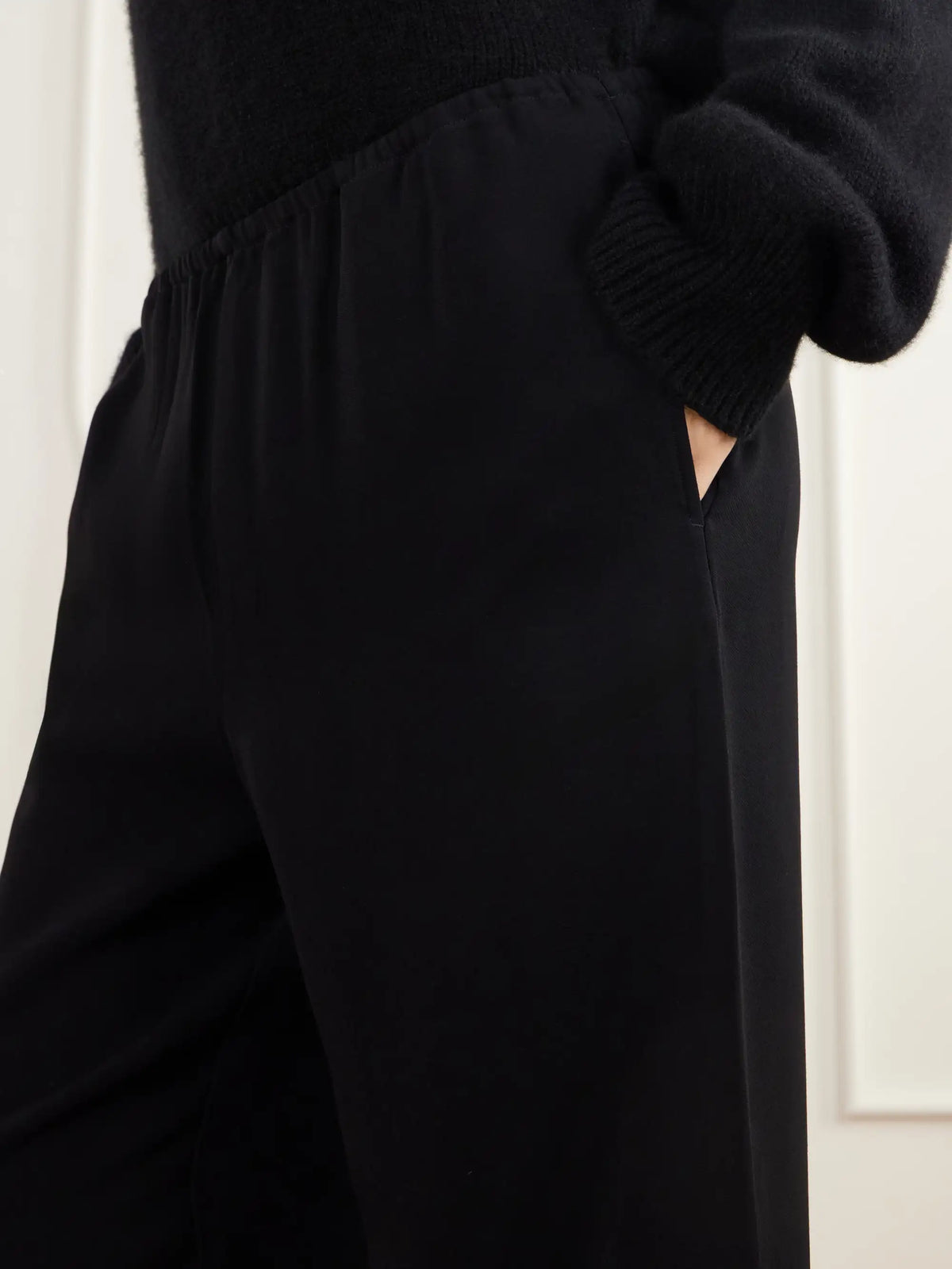 TOTEME Lounge Cady Straight-leg Pants