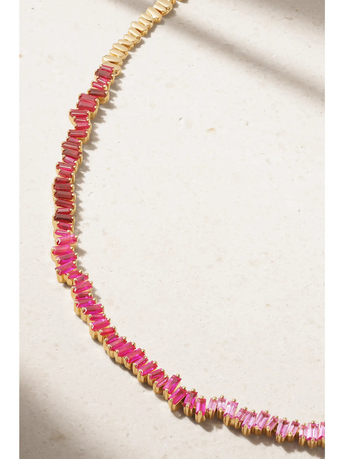 18-karat Gold, Diamond And Sapphire Necklace