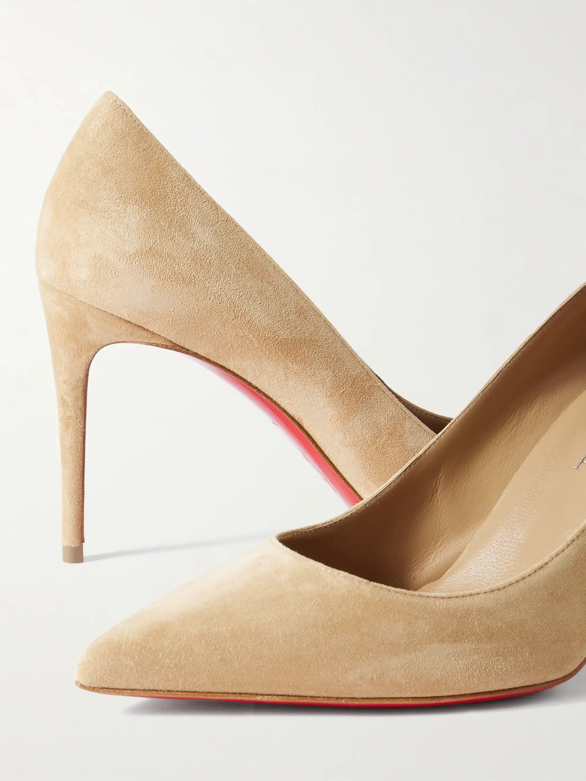 Kate 85 Suede Point-toe Pumps