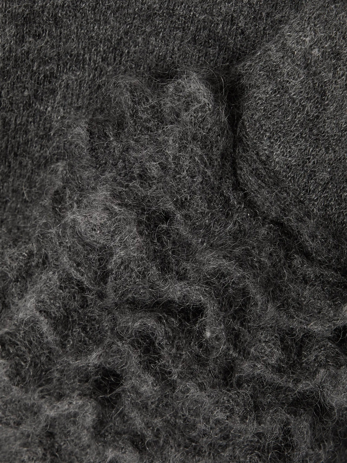Ruched Mohair-blend Sweater