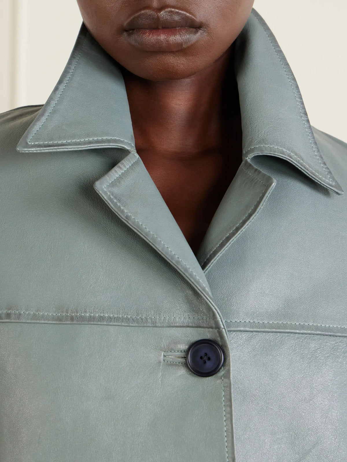 Chloé Paneled Leather Jacket