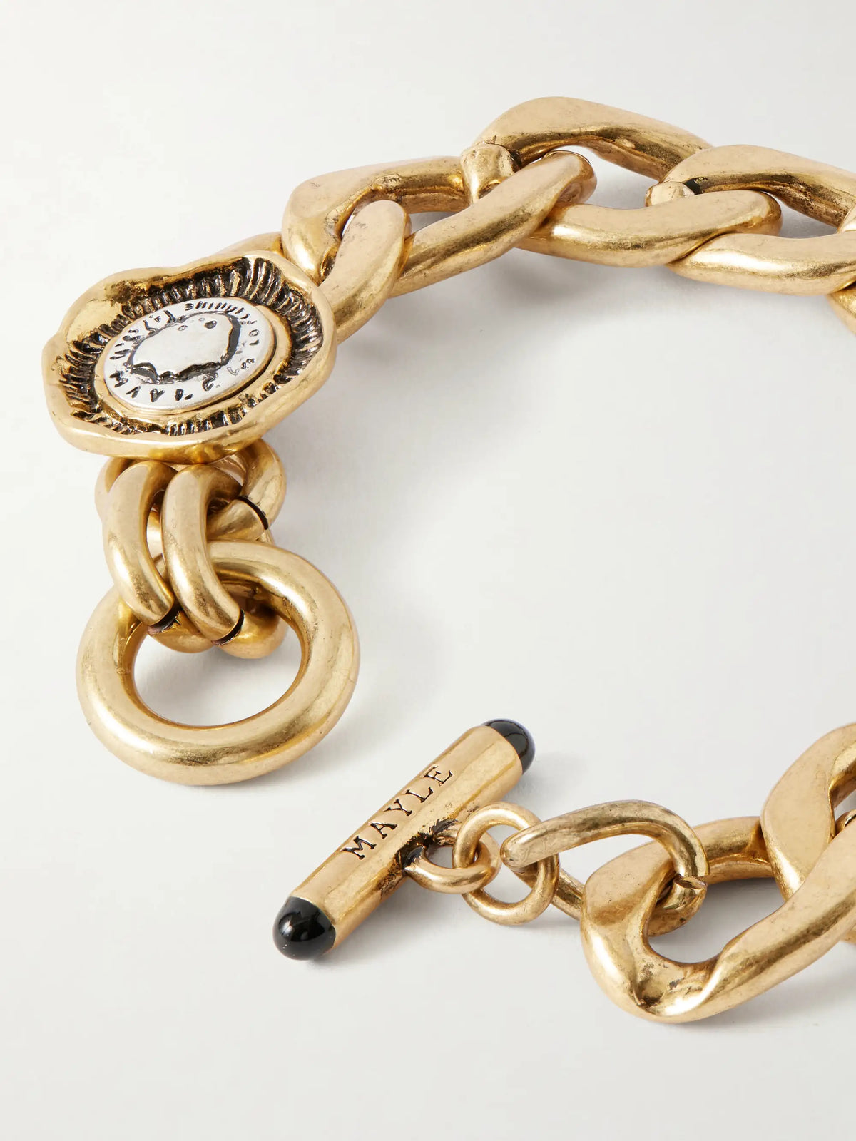 Flora Gold-plated Sterling Silver Bracelet