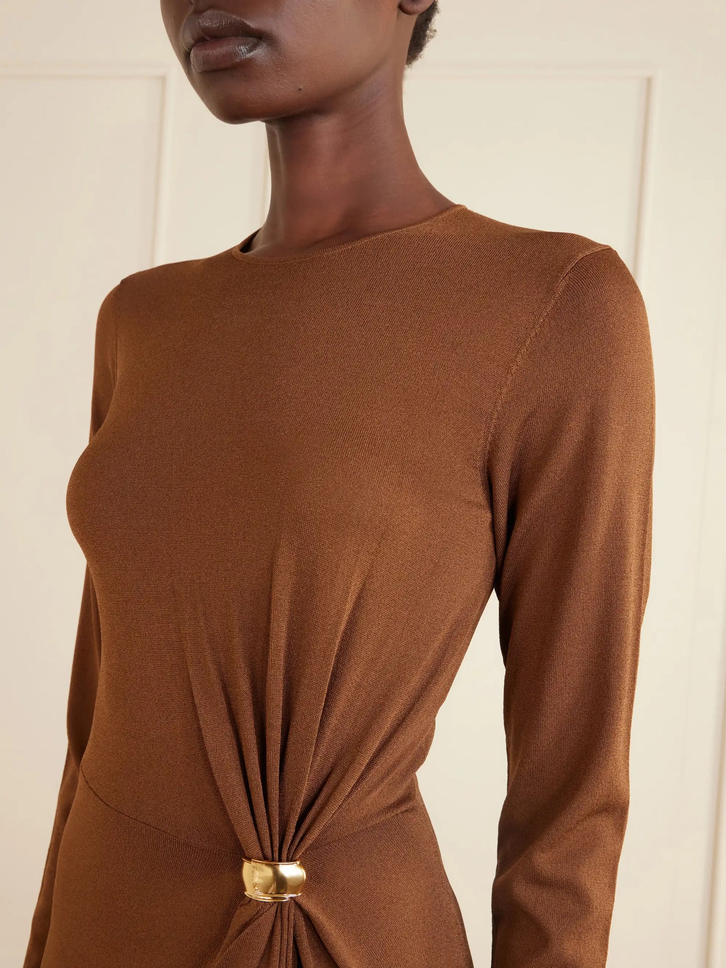 Tingley Embellished Knitted Maxi Dress