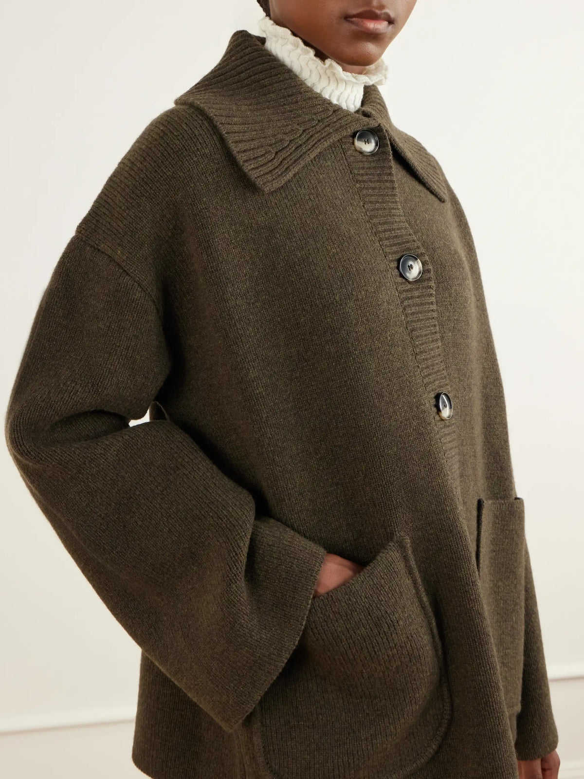 Proenza Schouler White Label Nelly Merino Wool Jacket