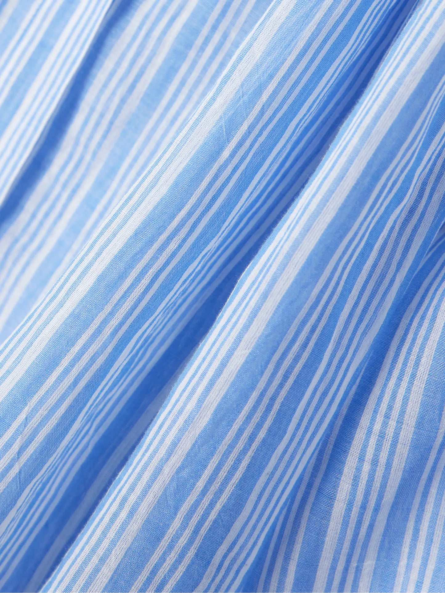Jonie Striped Organic Cotton-voile Blouse