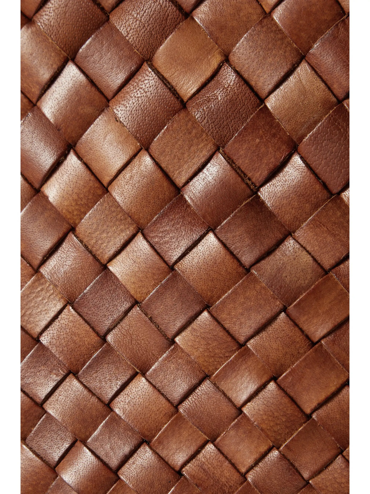 Egola Woven Leather Tote