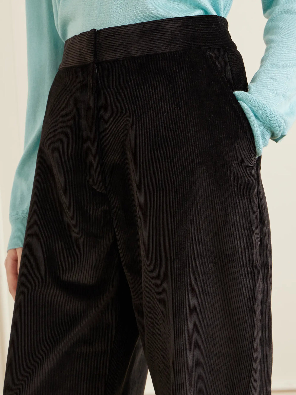 Studio Nicholson Grange Cotton-corduroy Wide-leg Pants