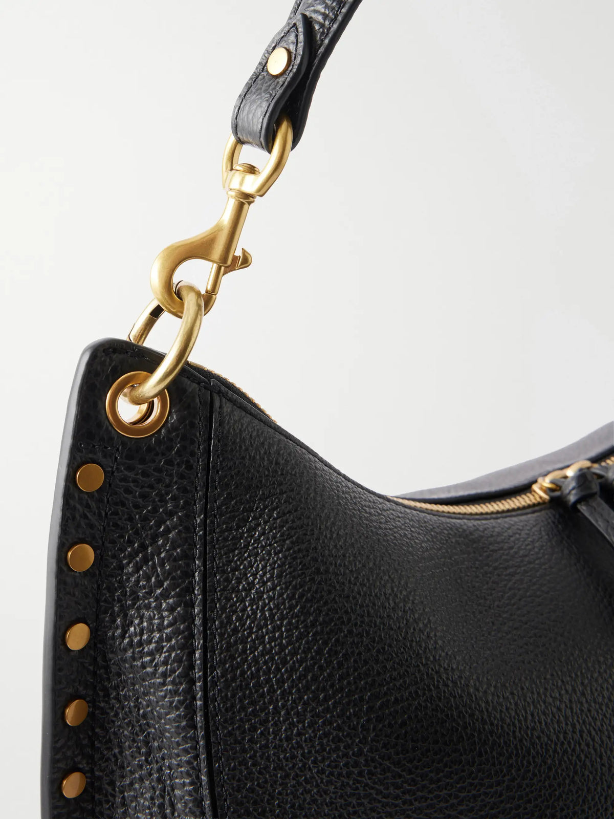 ISABEL MARANT Oskan Embellished Textured-leather Shoulder Bag