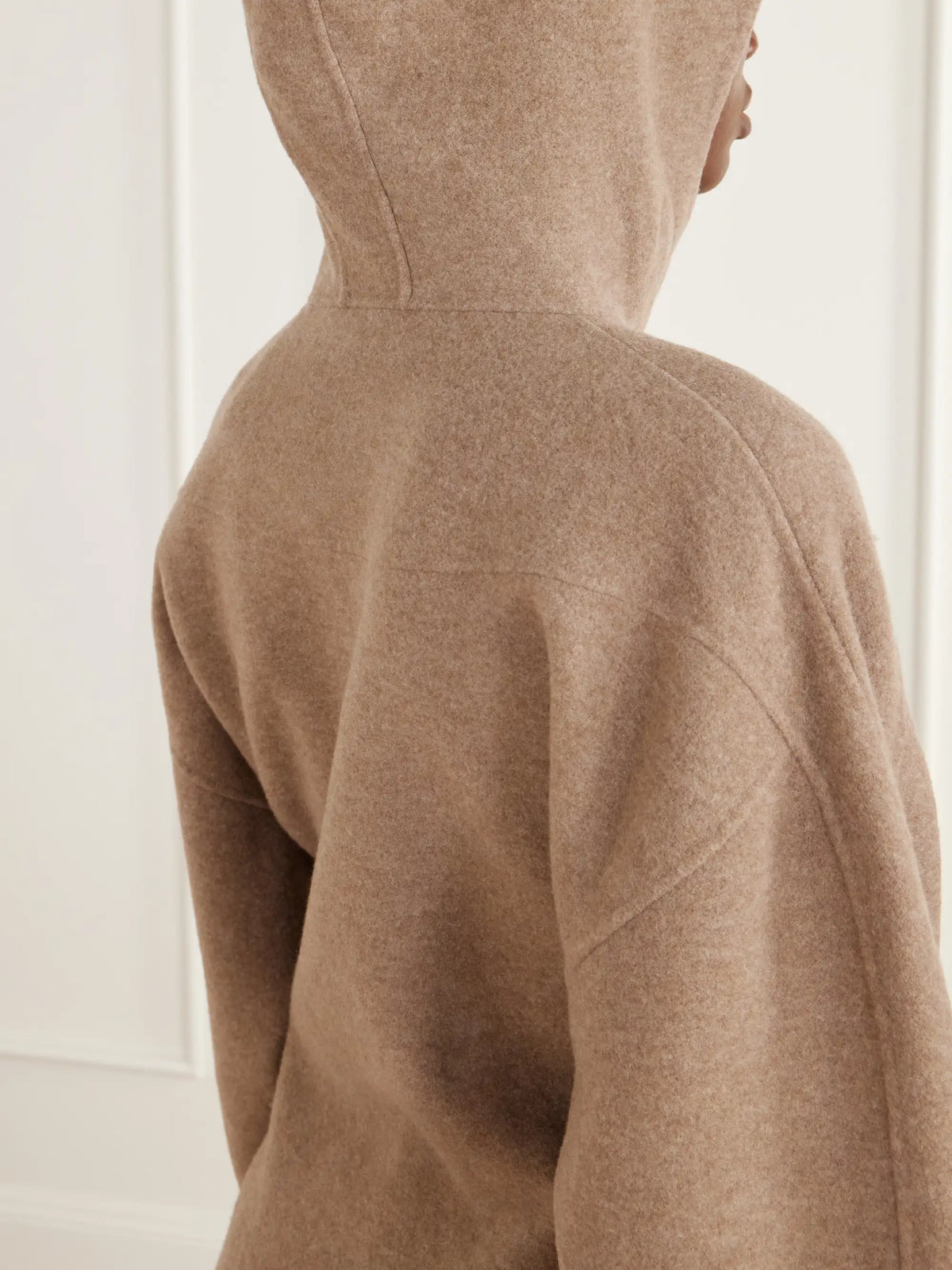 Max Mara Filtro Hooded Wool And Cashmere-blend Zip-up Cardigan