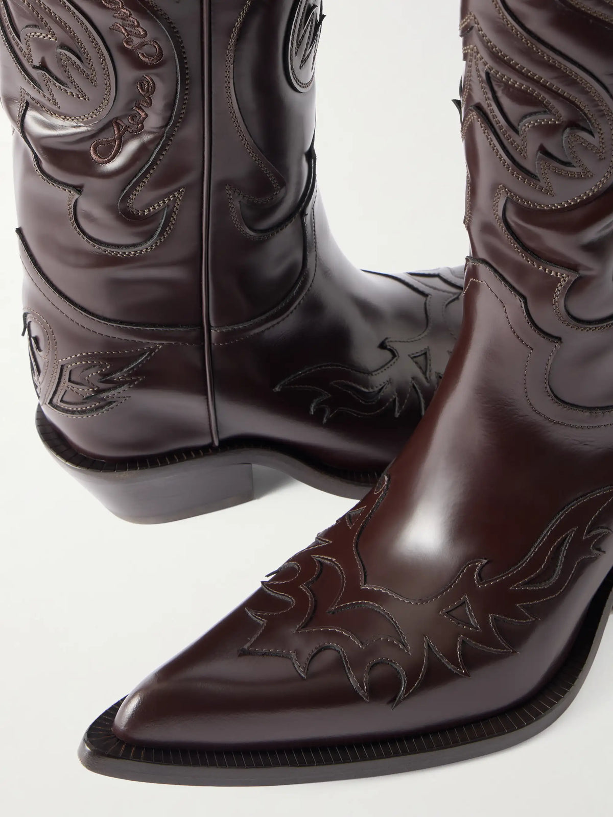 Leather Knee Boots