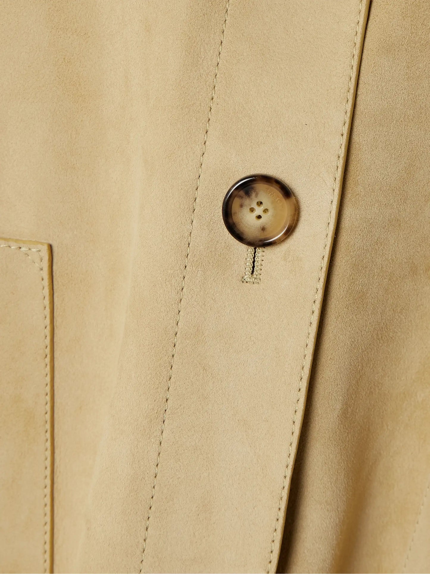 Paneled Suede Jacket