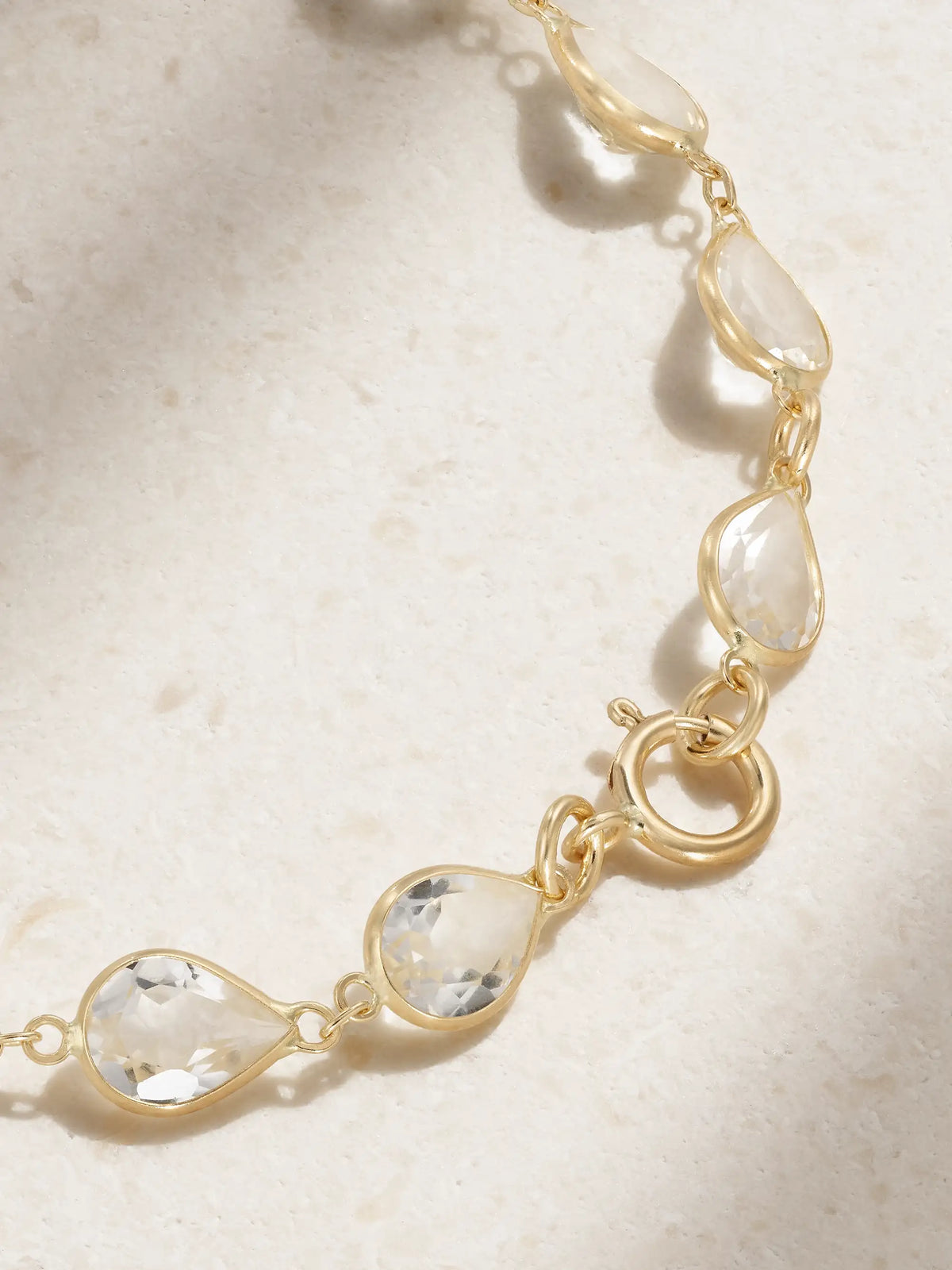 Chakra Gold Topaz Bracelet