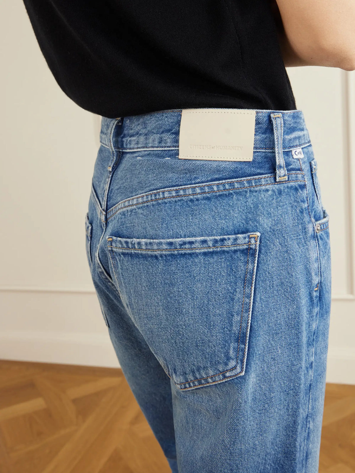 Blaine High-rise Straight-leg Jeans