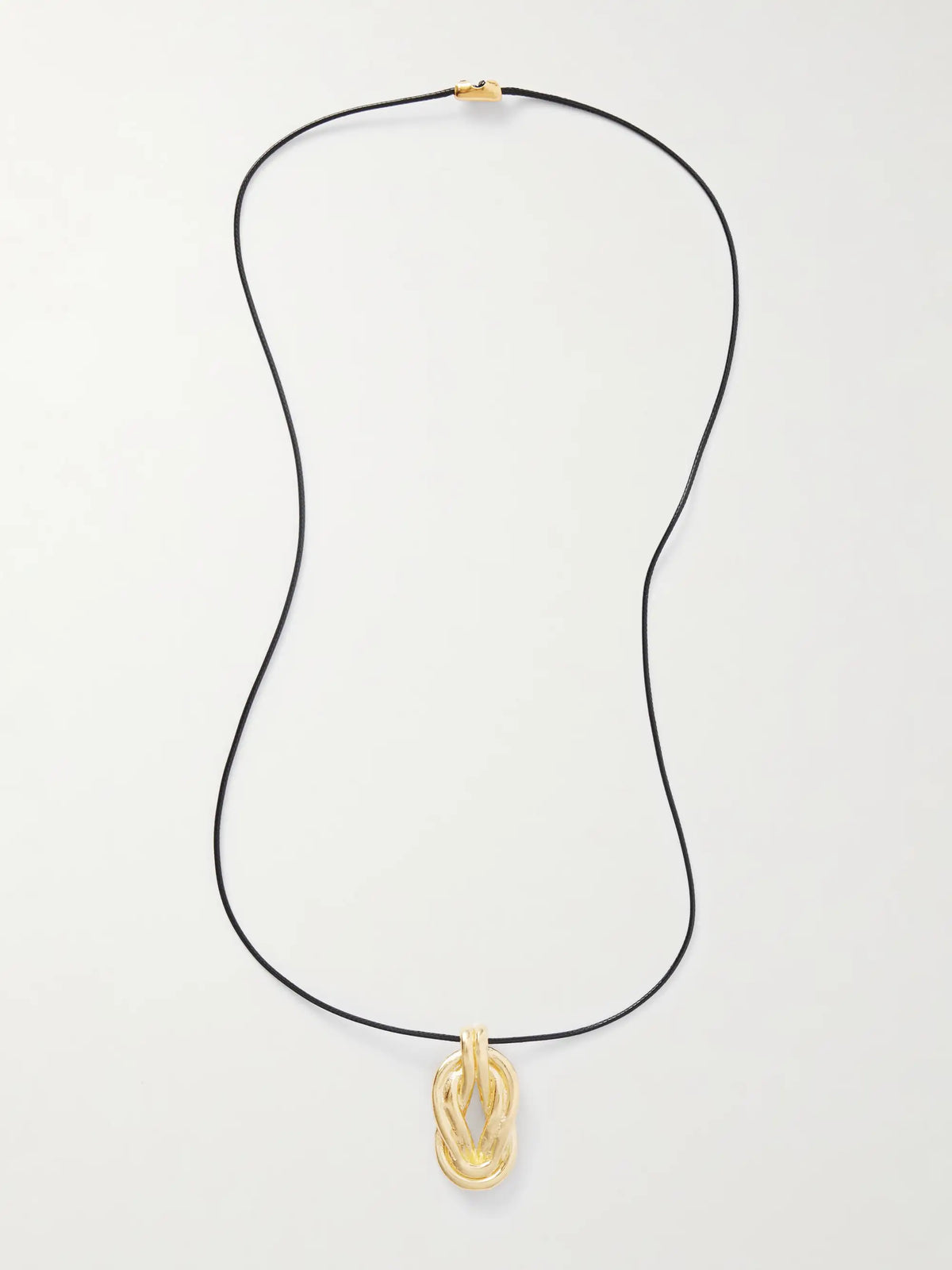 Hercules Gold-plated Cord Necklace