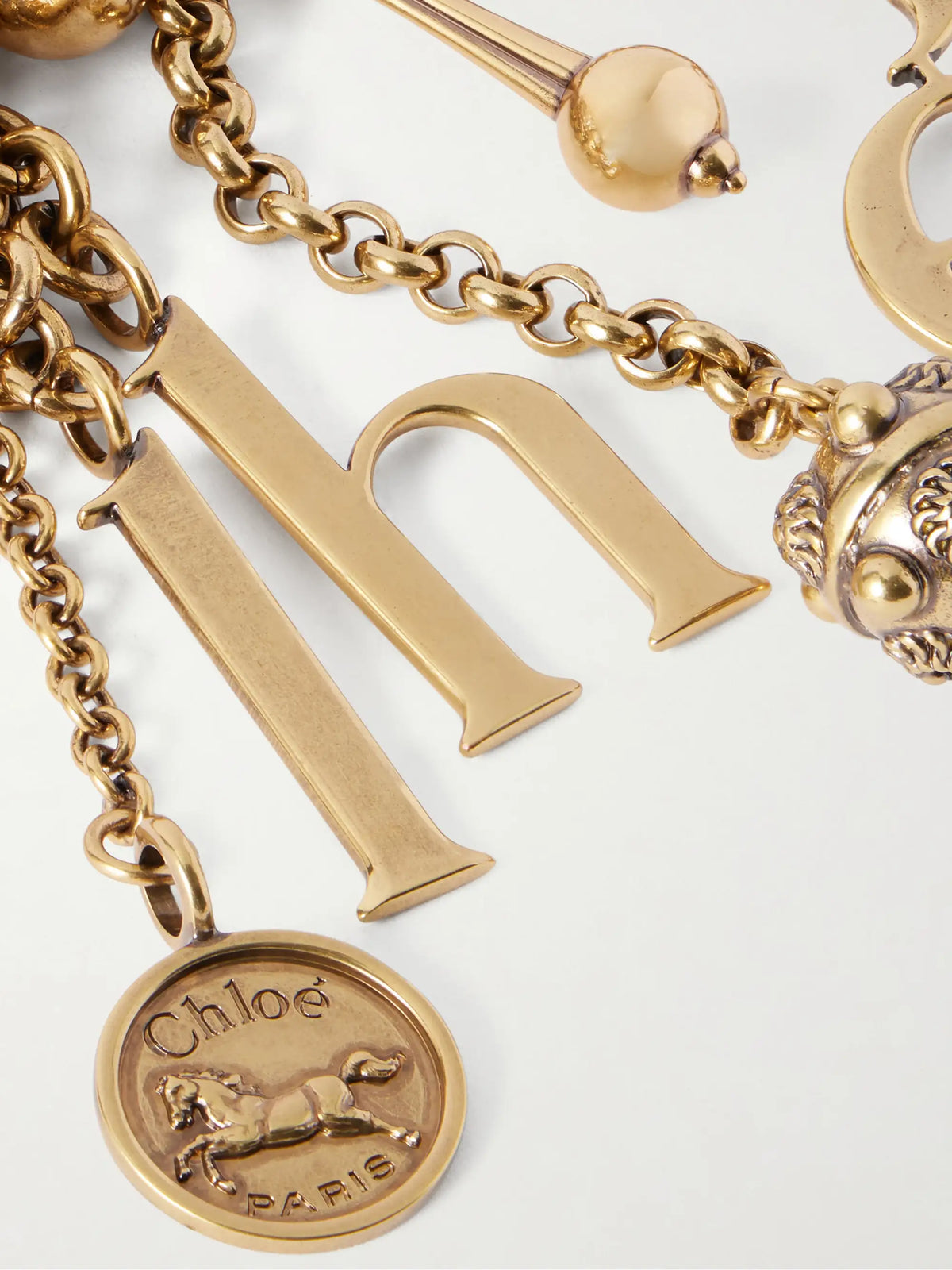K188 Gold-tone Keychain