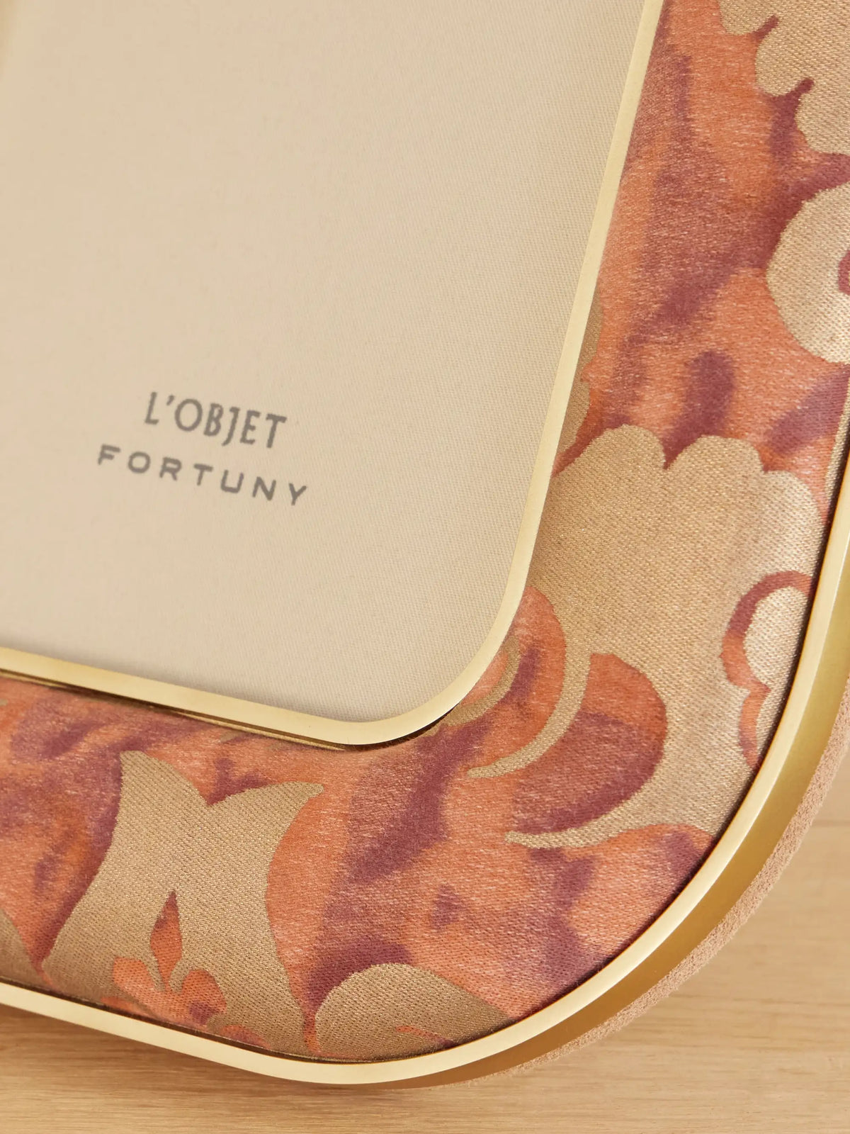 Fortuny Rue Jacob Gold-tone Canvas-jacquard Frame