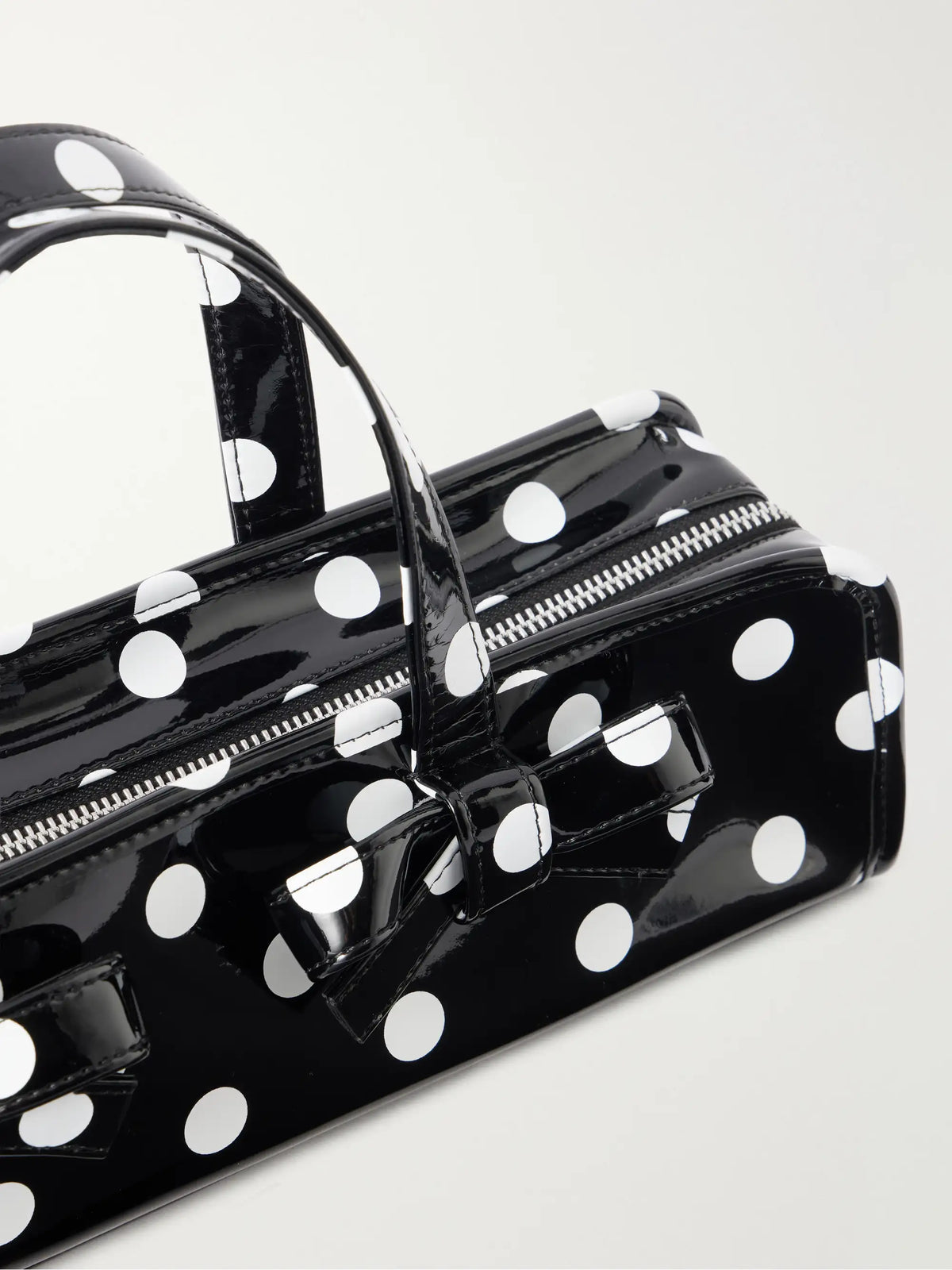 Comme des Garçons GIRL Polka-dot Pvc Top-handle Bag