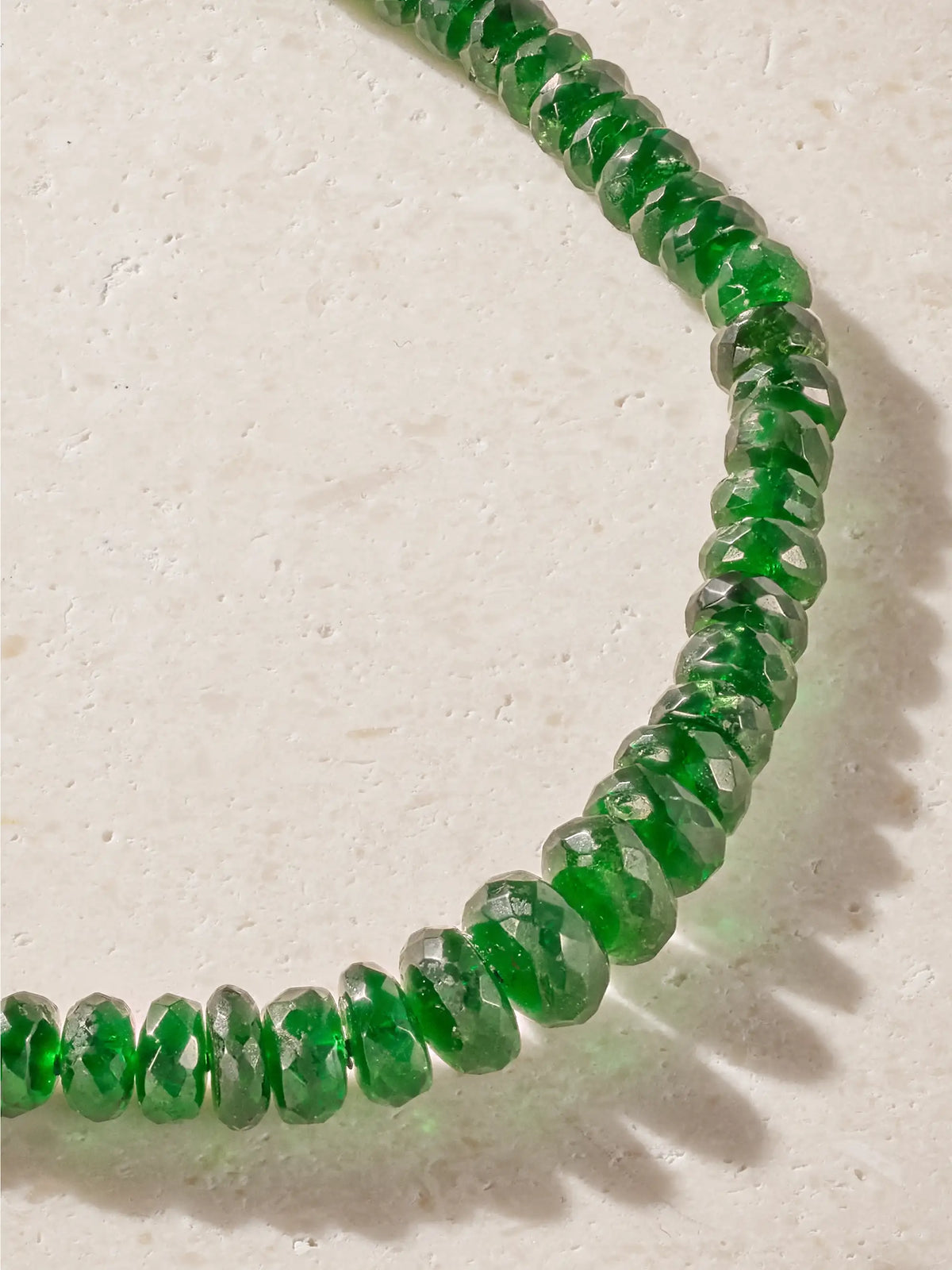 14-karat Gold Oracle Chrome Diopside Necklace