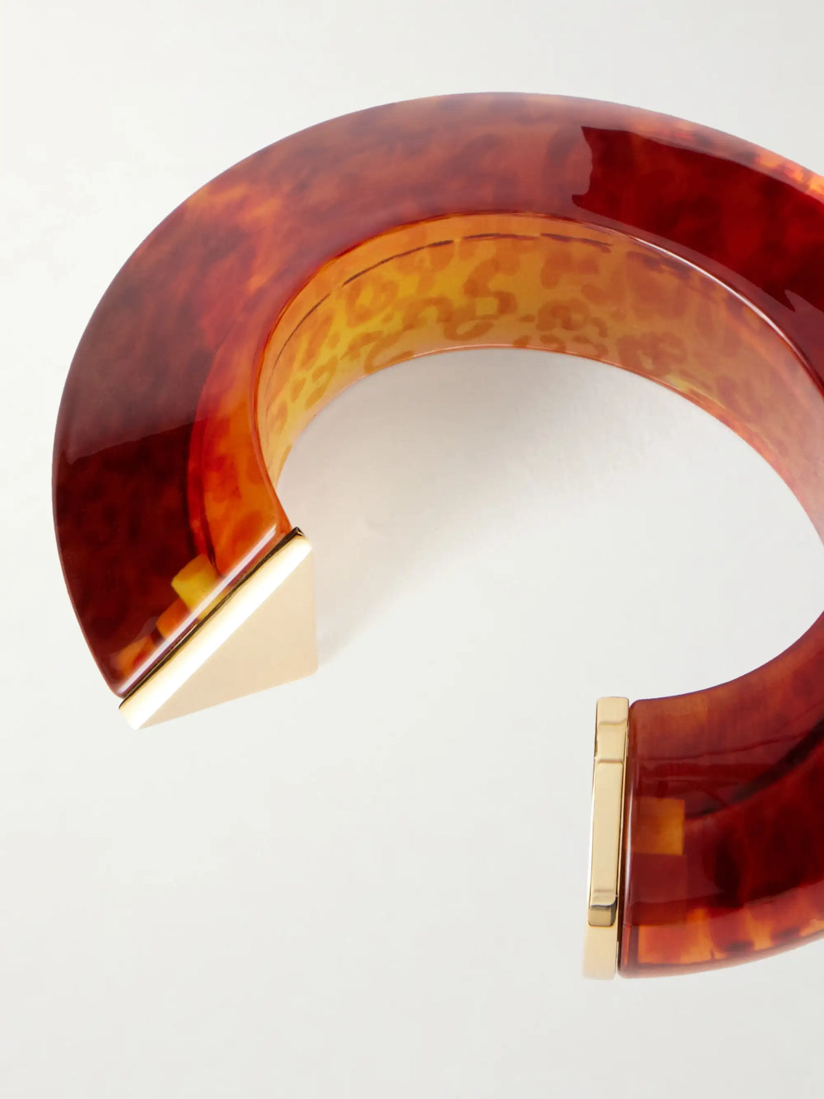 Edge Gold-tone Bangle