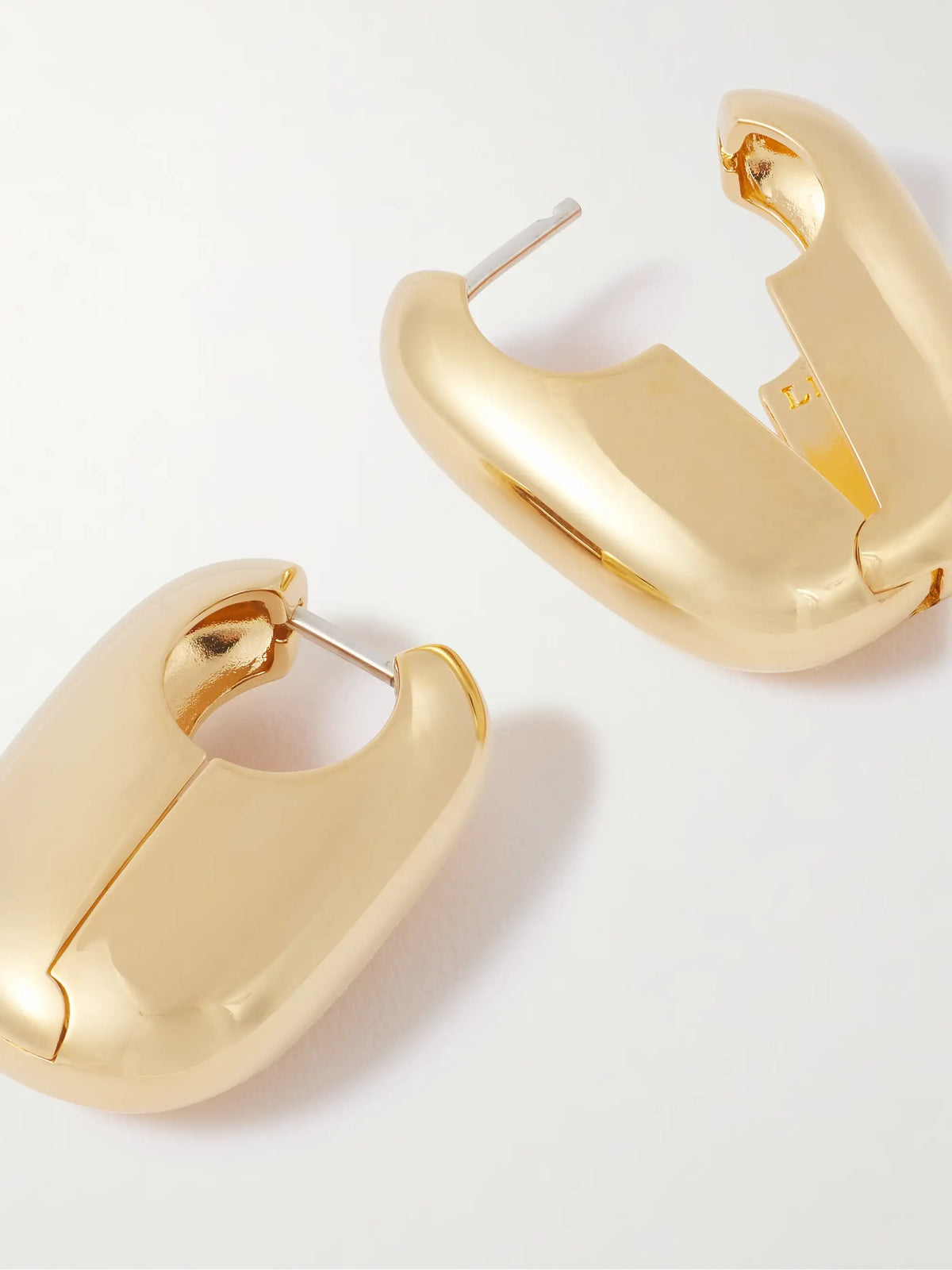 Vola Gold-plated Hoop Earrings