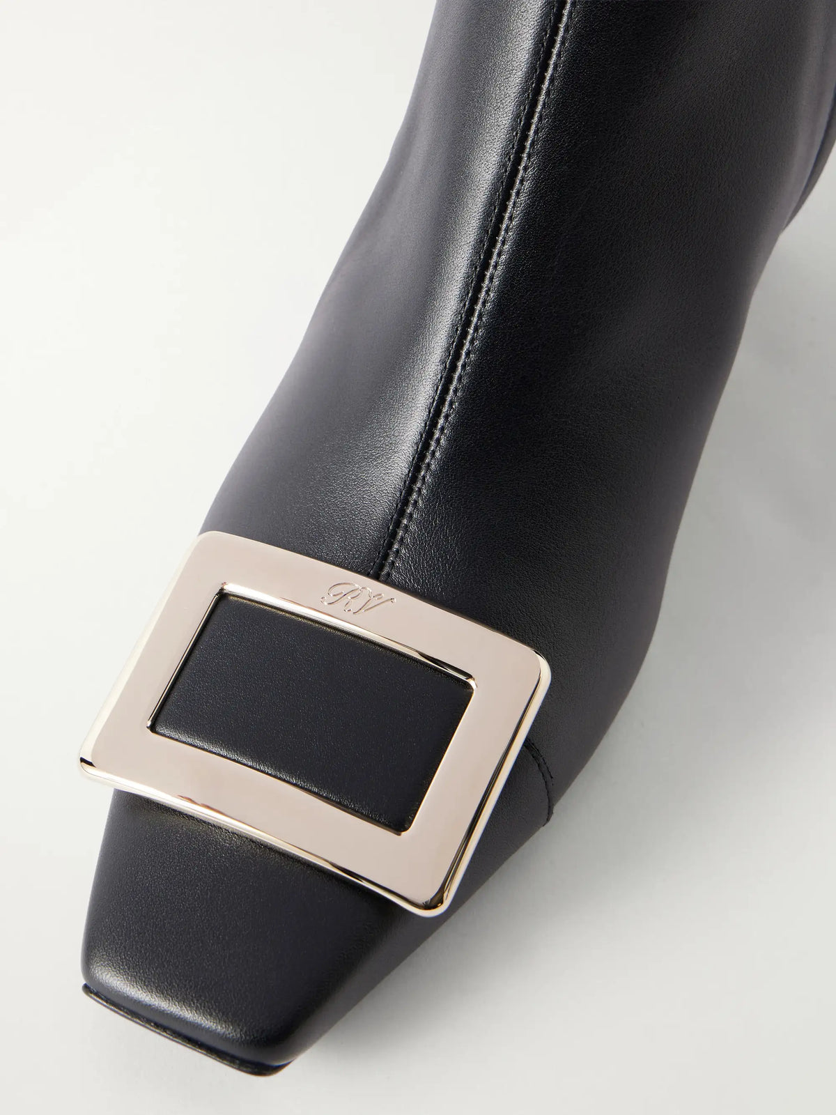 Roger Belle Vivier 60 Leather Ankle Boots