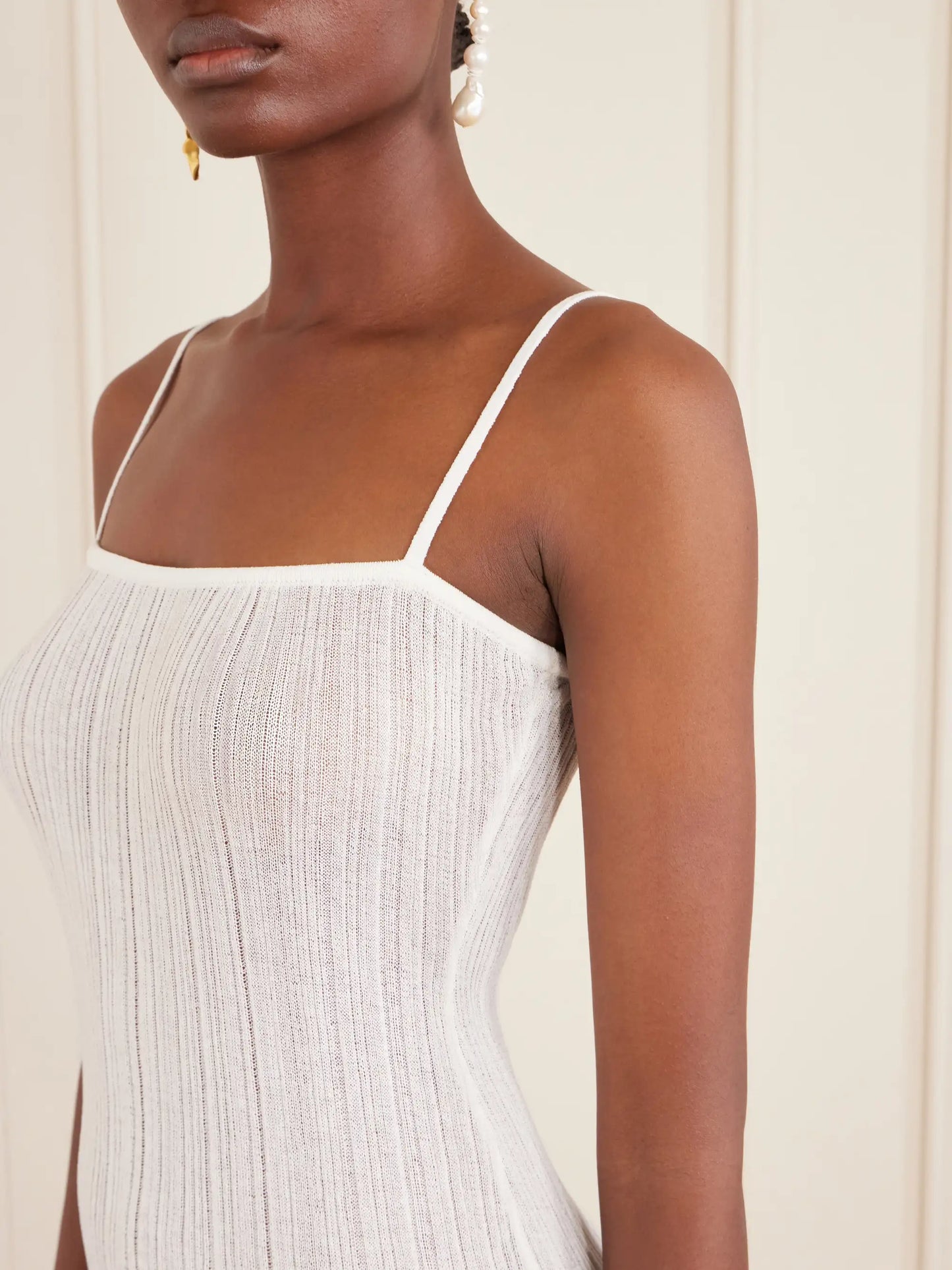 Ivana Ribbed-knit Top
