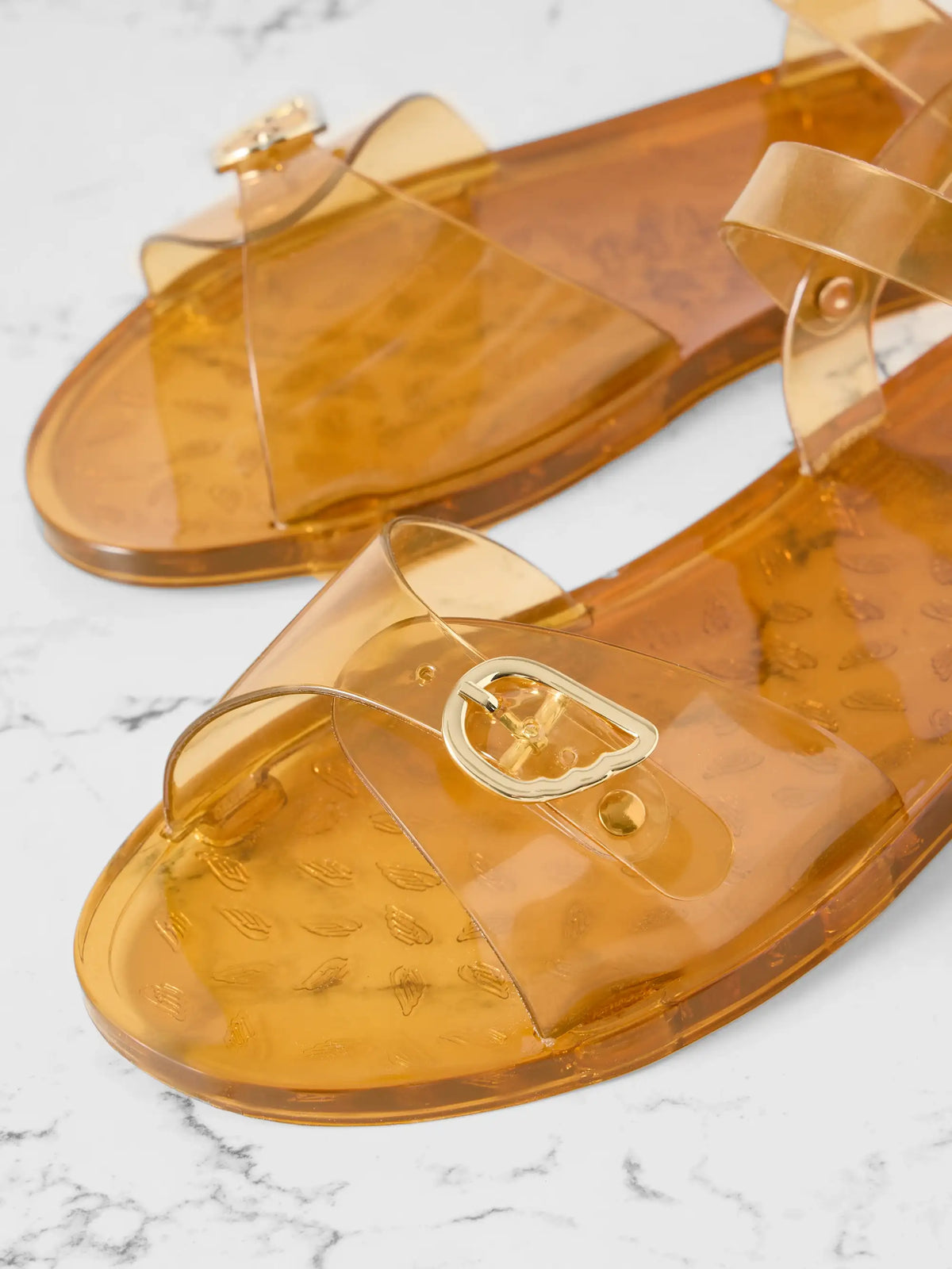 Irini Recycled-pvc Slingback Sandals