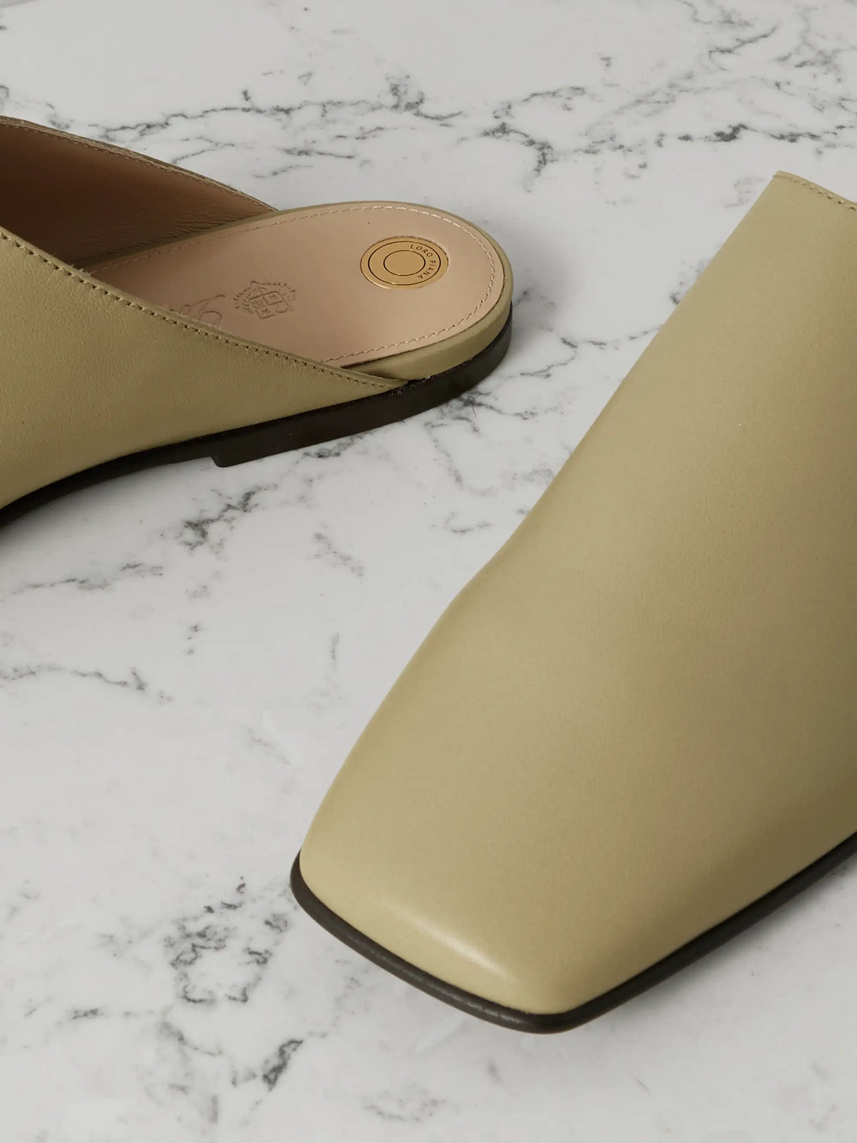 Alba Leather Slippers