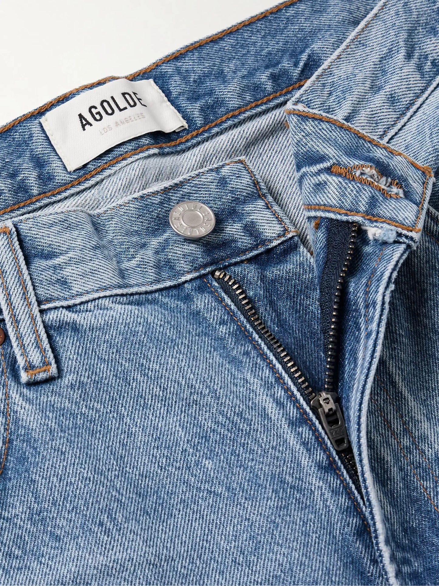 Low Curve Mid-rise Straight-leg Jeans