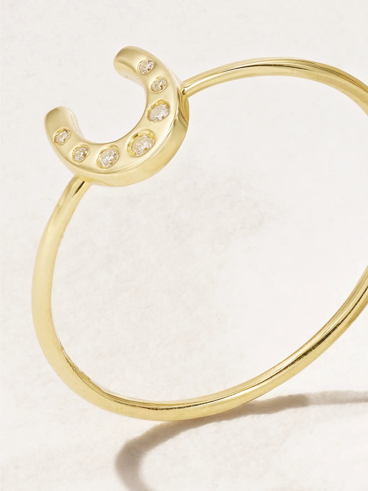 Jennifer Meyer 18-karat Gold Diamond Ring