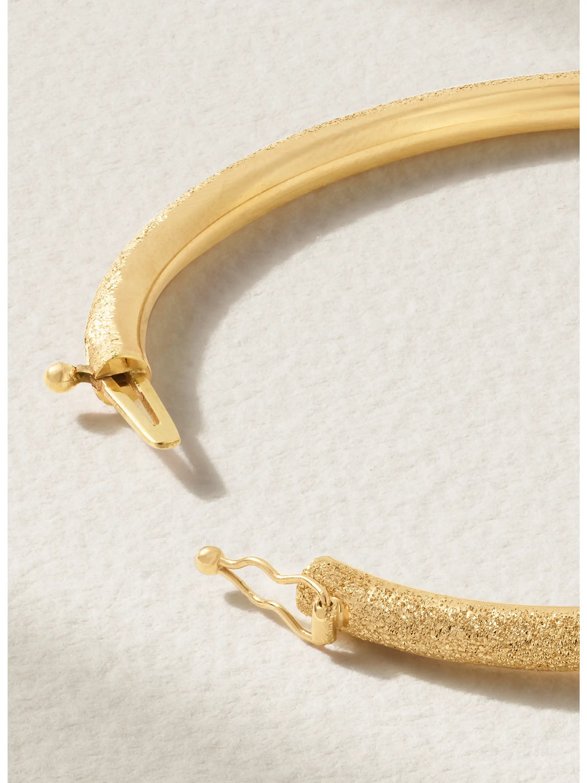 Florentine Finish 18-karat Gold Bracelet