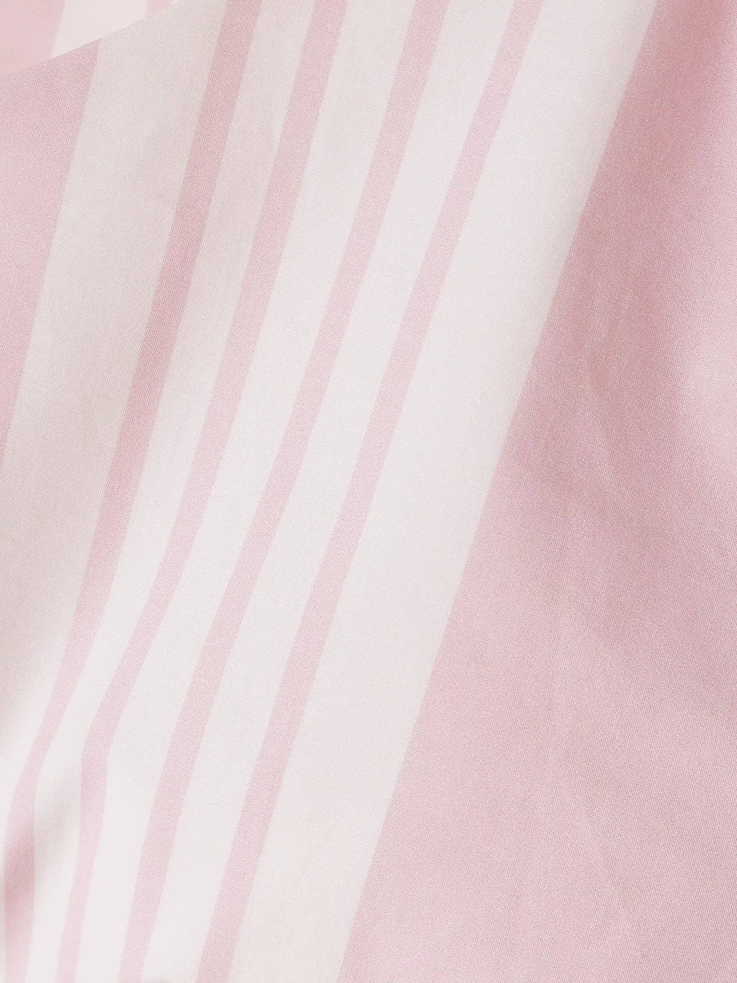 Rosie Cropped One-shoulder Tie-detailed Striped Cotton Top
