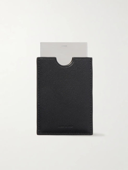 Textured-leather Mirror Case