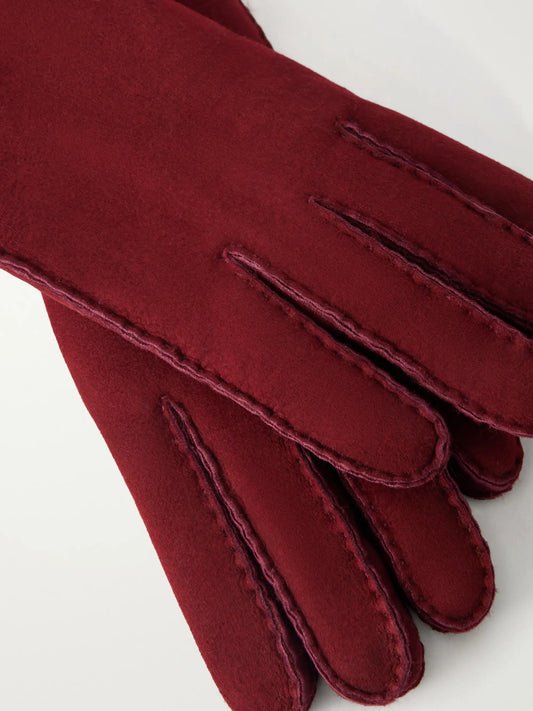 Agnelle Denise Shearling Gloves