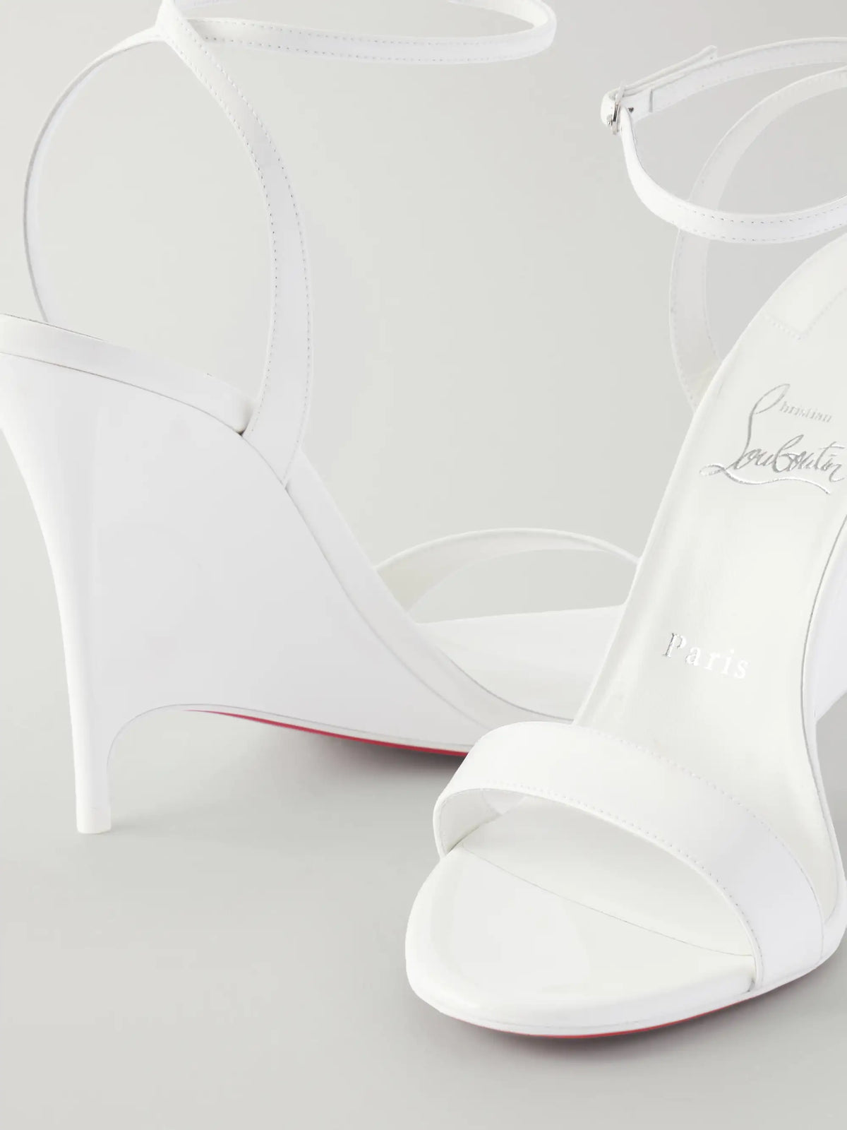 Zeezeenella 110 Patent-leather Wedge Sandals