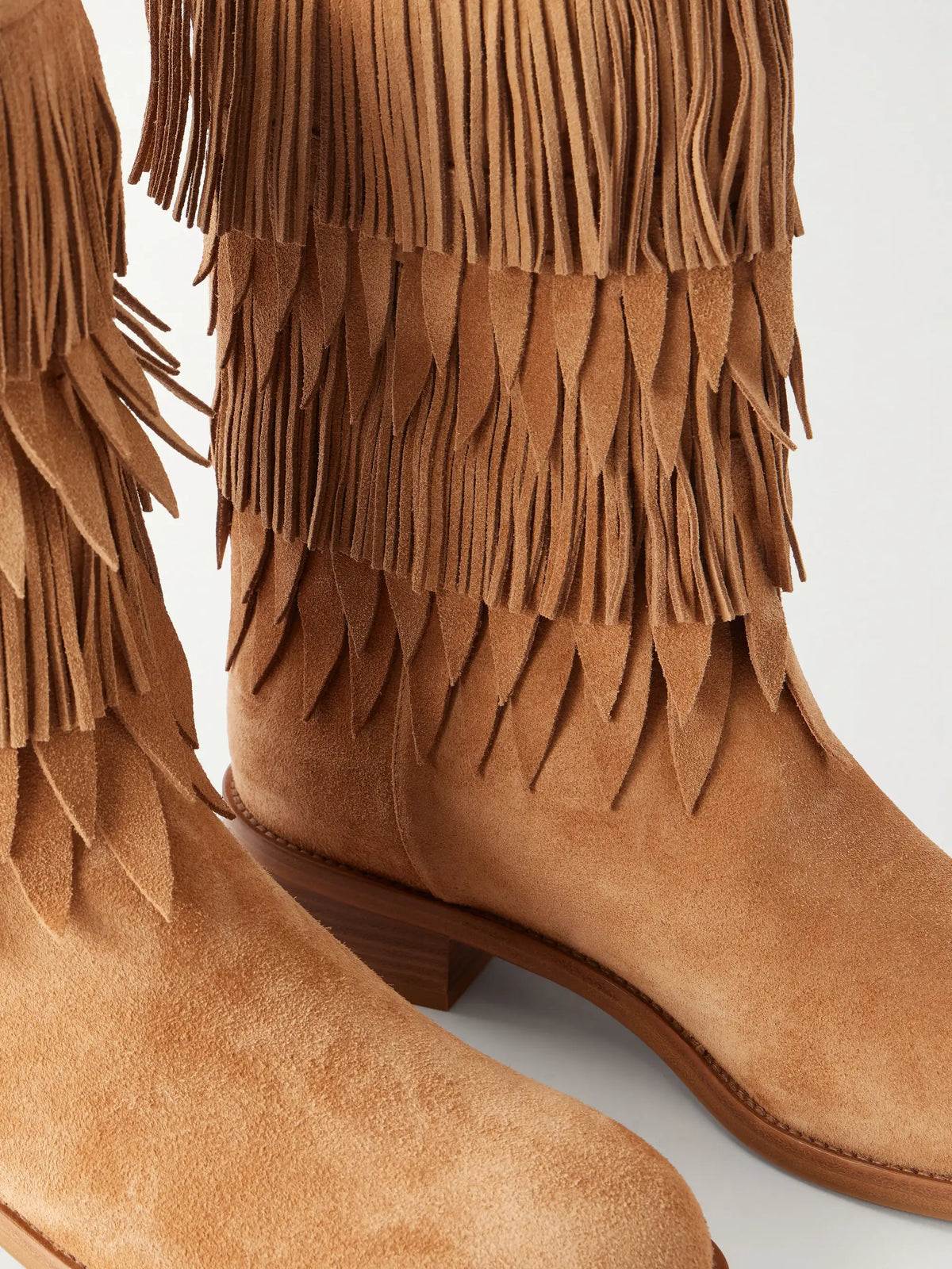 Maverick 35 Fringed Suede Boots
