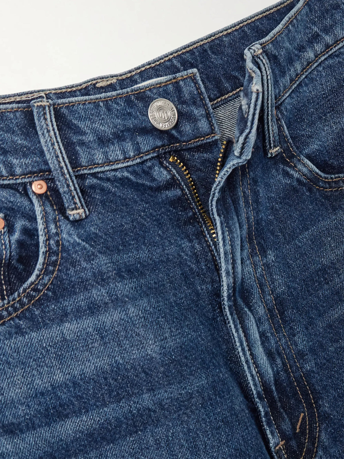 The Half Pipe Ankle High-rise Barrel-leg Jeans