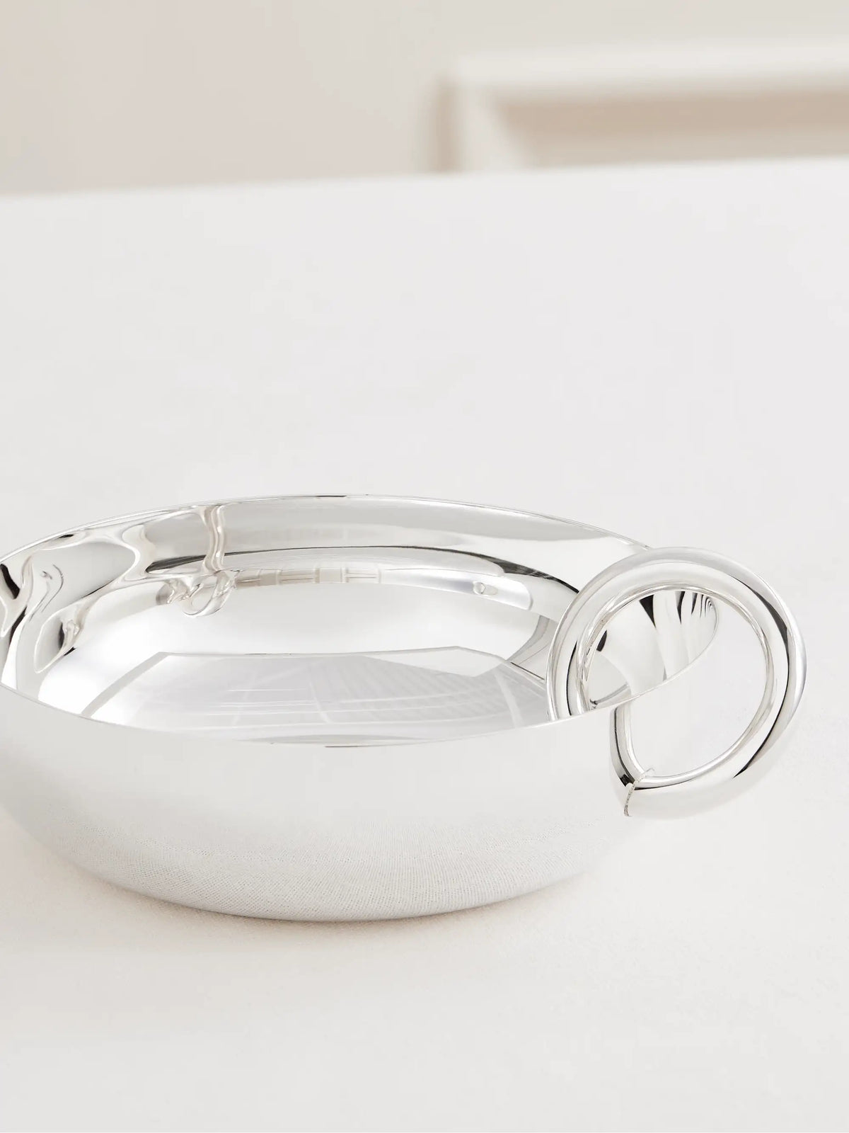 Vertigo Medium Silver-plated Bowl