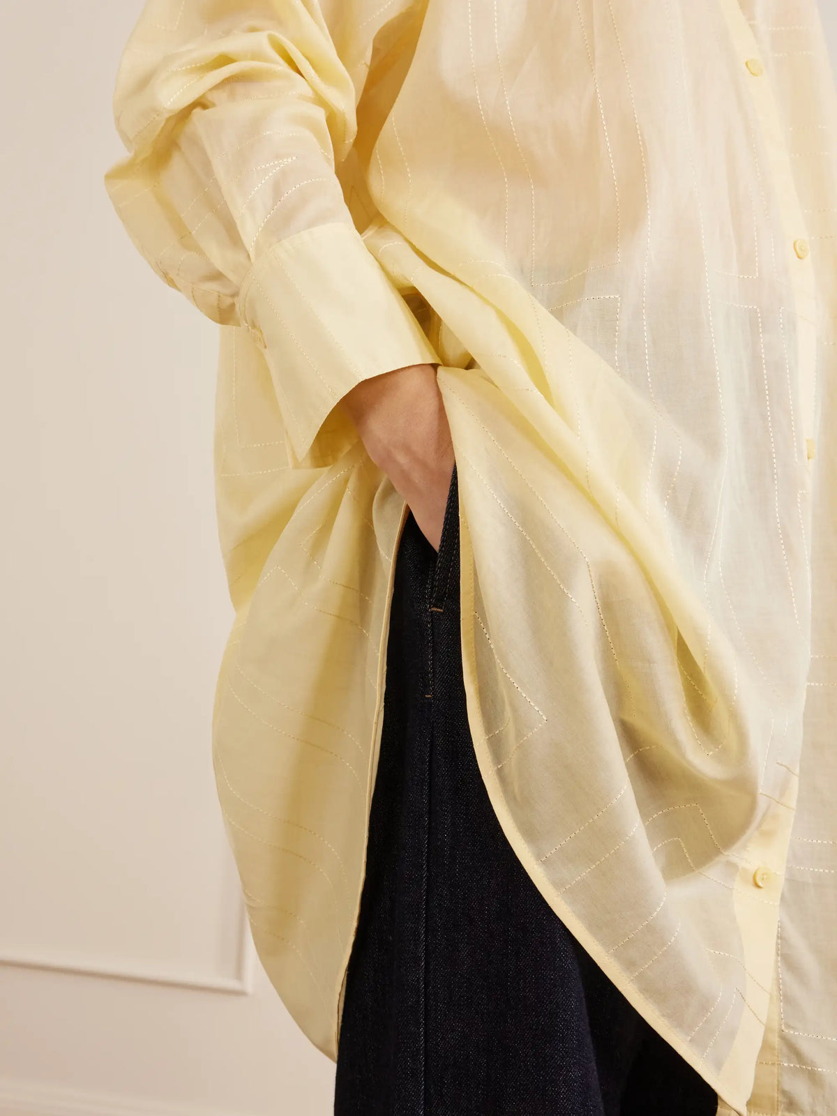 Lyocell And Cotton-blend Shirt