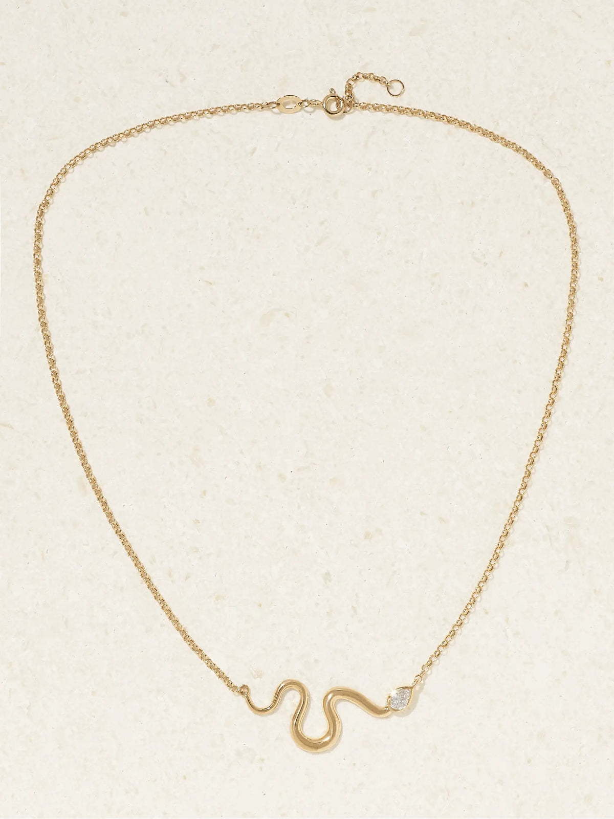 Boa 18-karat Gold Diamond Necklace
