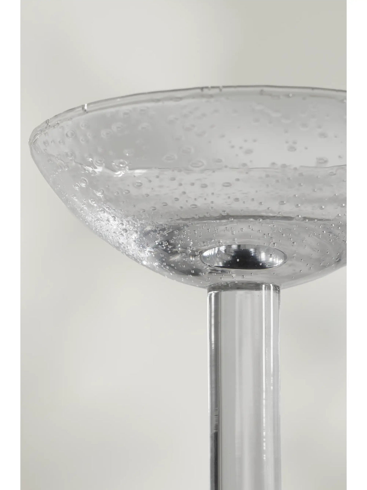 Bubble Glass Champagne Coupe