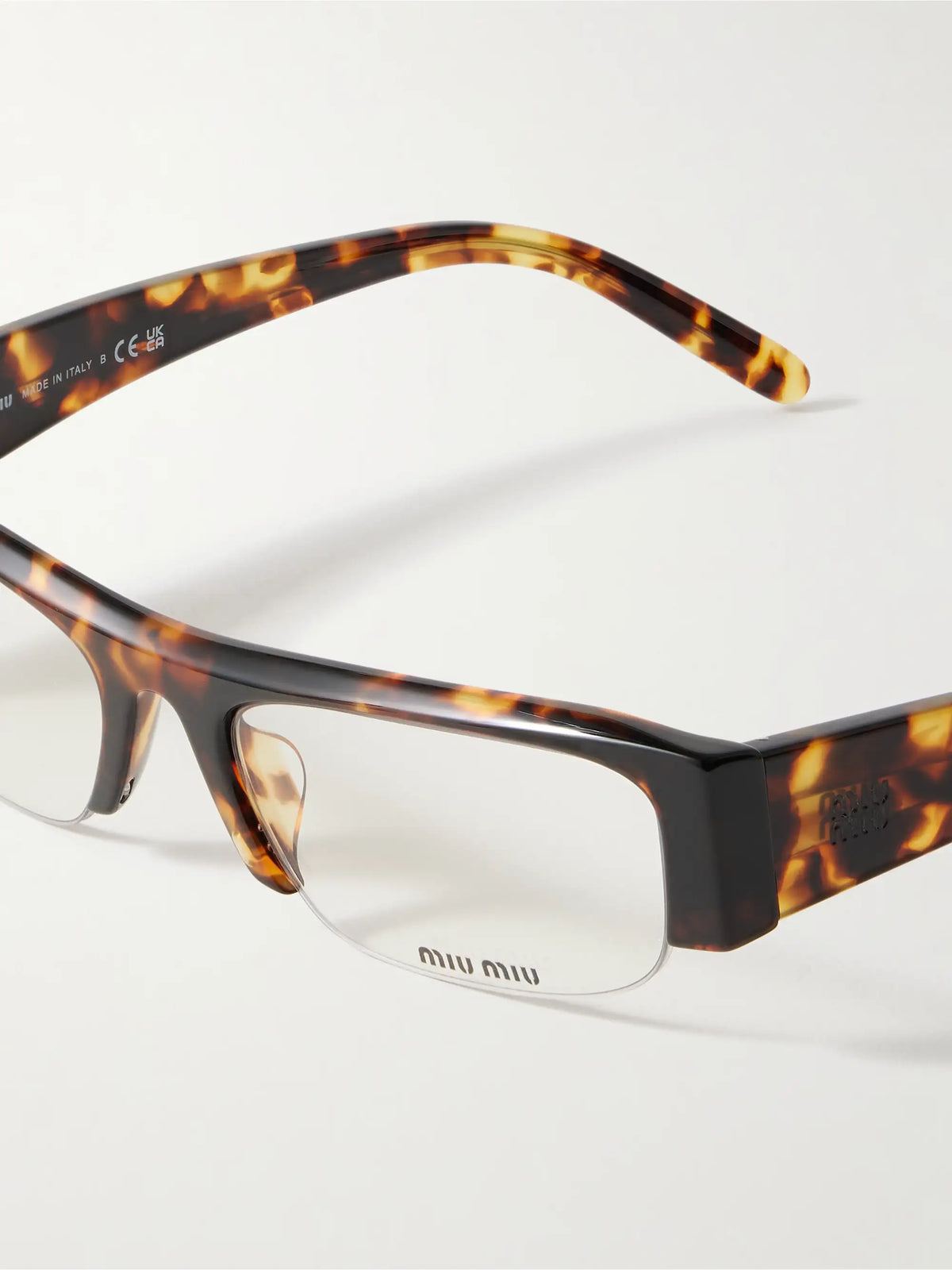 Vedette Square-frame Tortoiseshell Acetate Sunglasses
