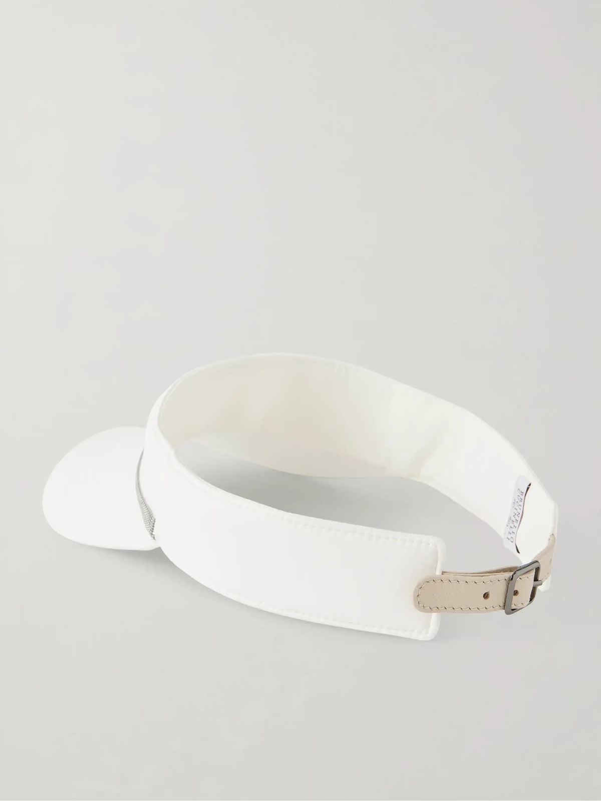 Embellished Nylon Visor