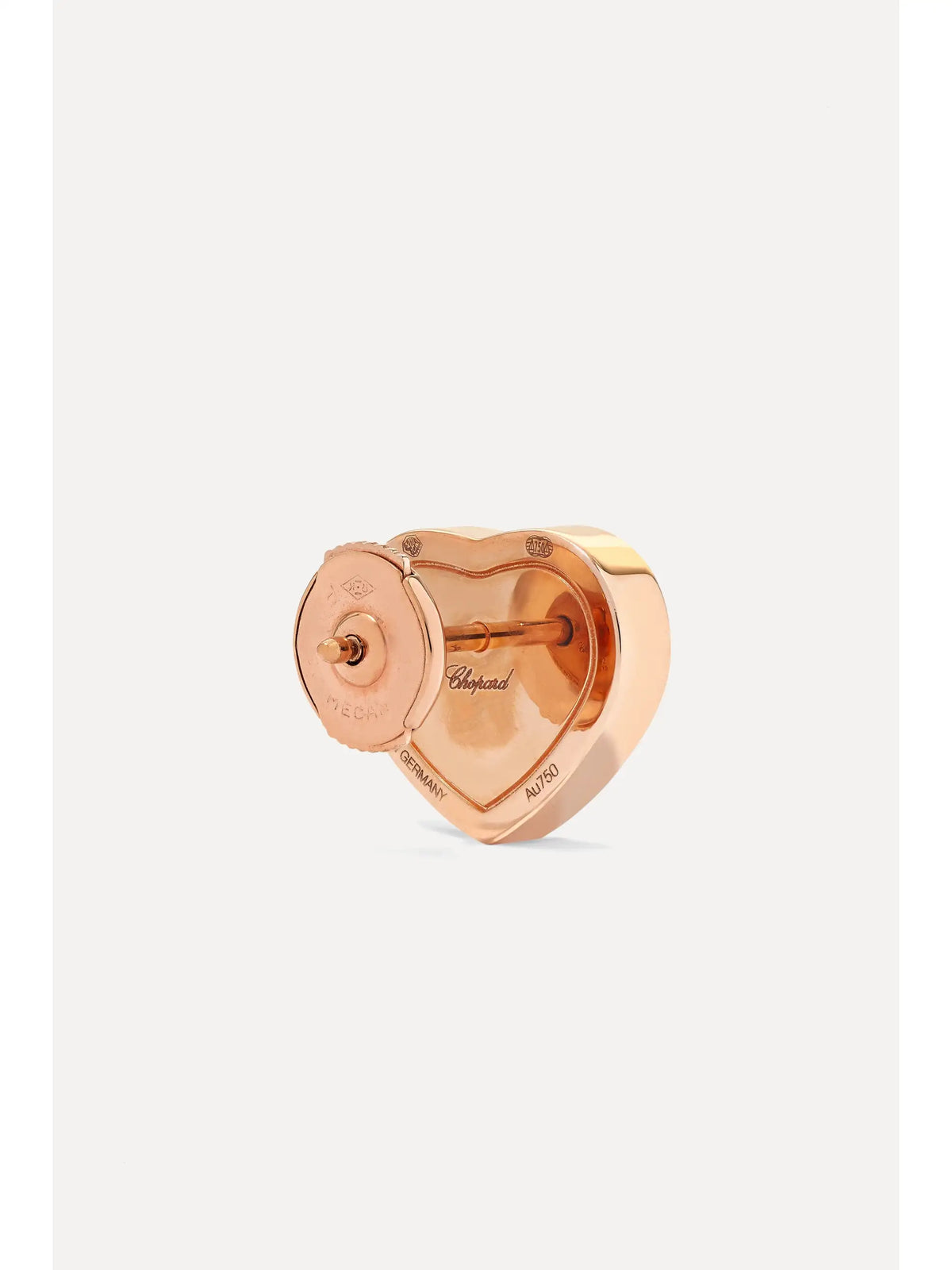 Happy Hearts 18-karat Rose Gold Diamond Earrings